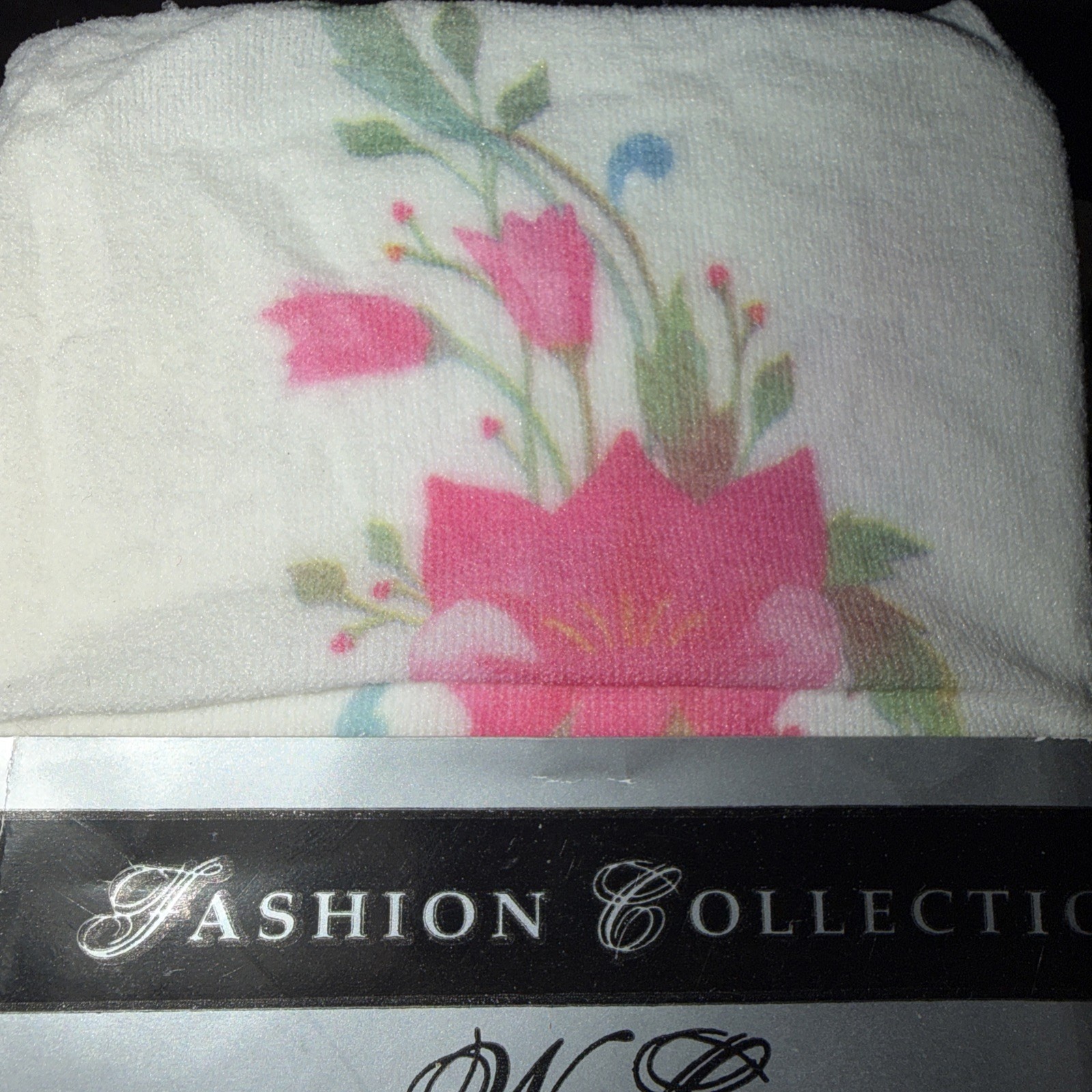 Vintage Floral Footless Lace Tights One Size Made in USA