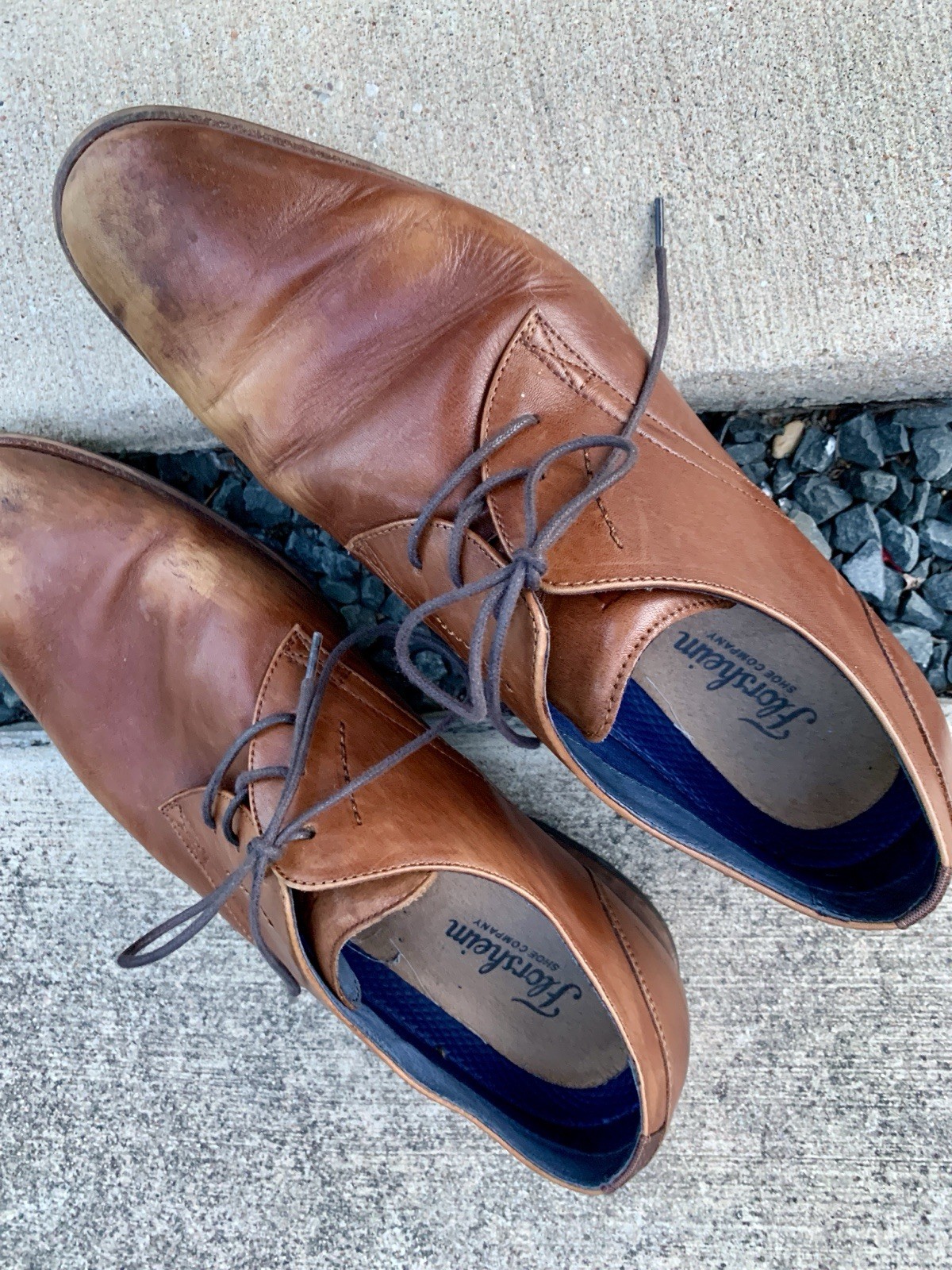 Florsheim Men’s Comfortech Flexsole Shoes, Brown, Size 10, Leather And Man made