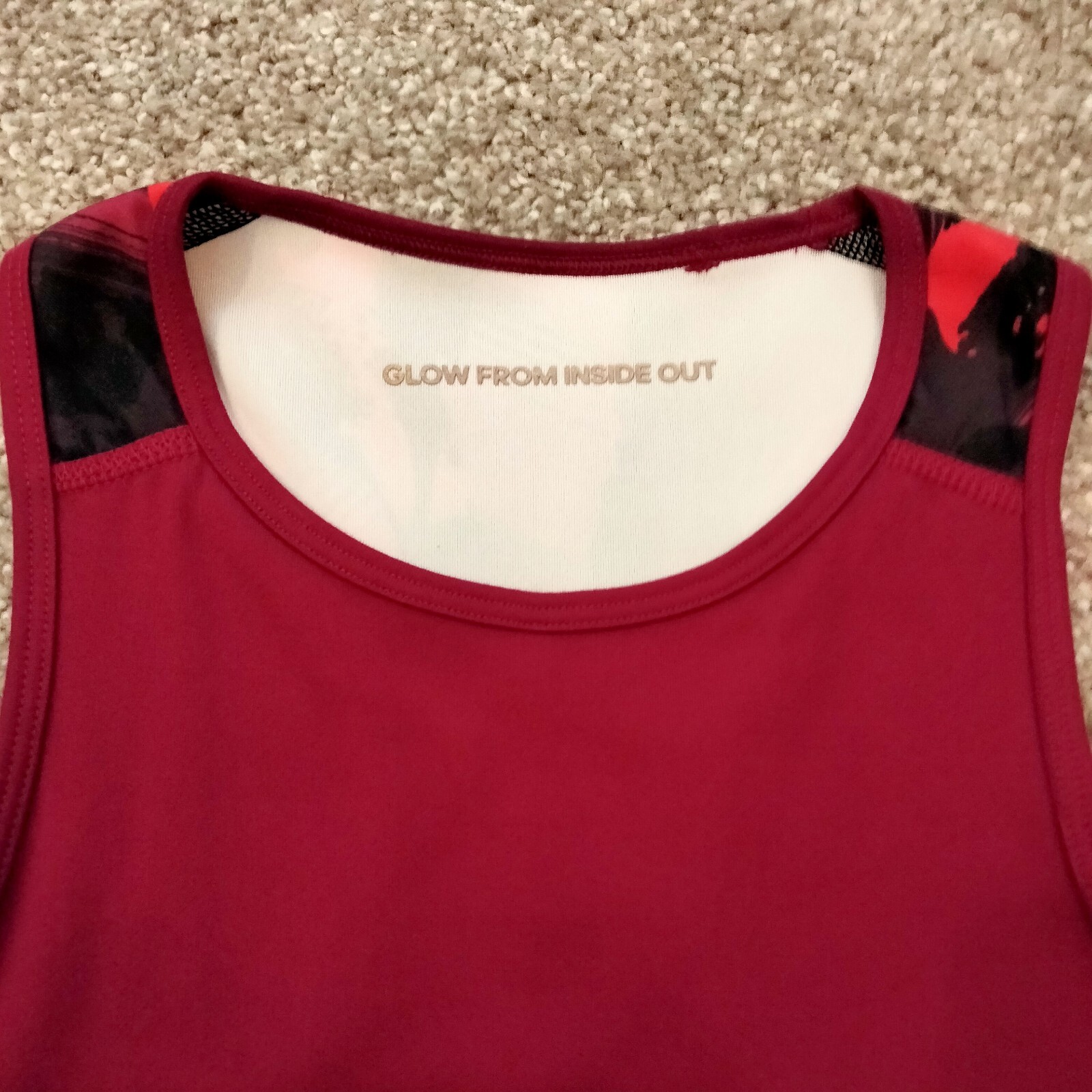 NWT Sz S Women’s Adidas X Zoe Saldana Power Berry Sports Bra Compression Fit