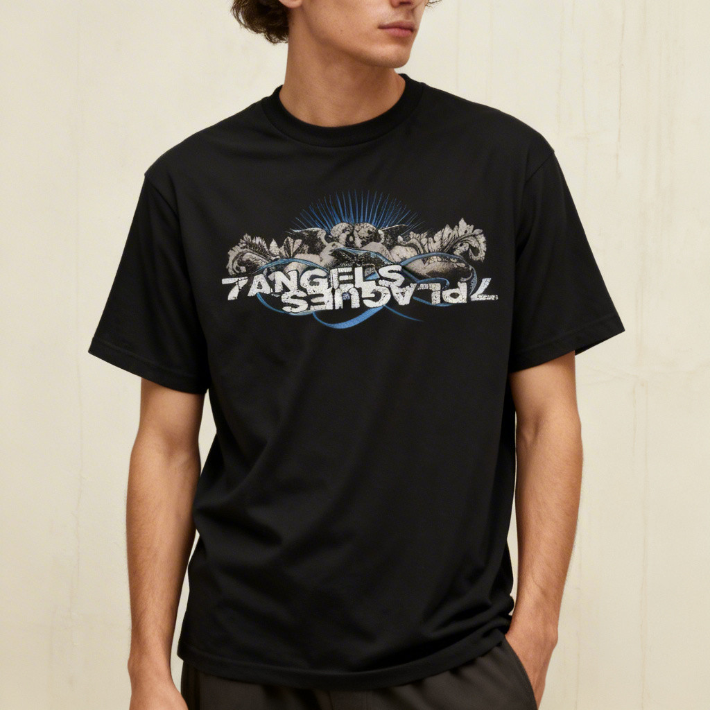 7 Angels 7 Plagues Band Double Angels T Shirt Full Size S-5XL NWT