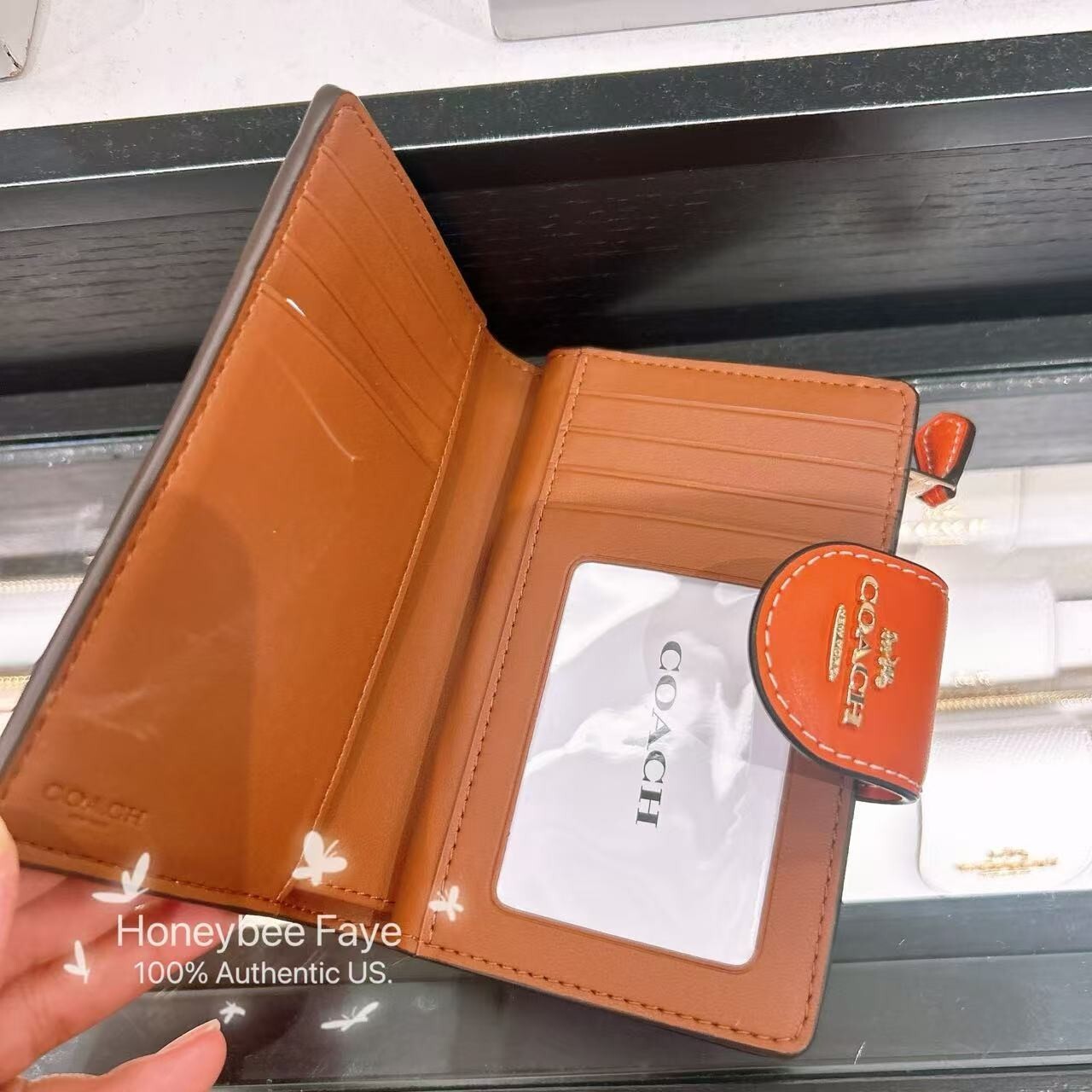 NWT Coach Medium Corner Zip Wallet With Strawberry/Lemon/Orange Print