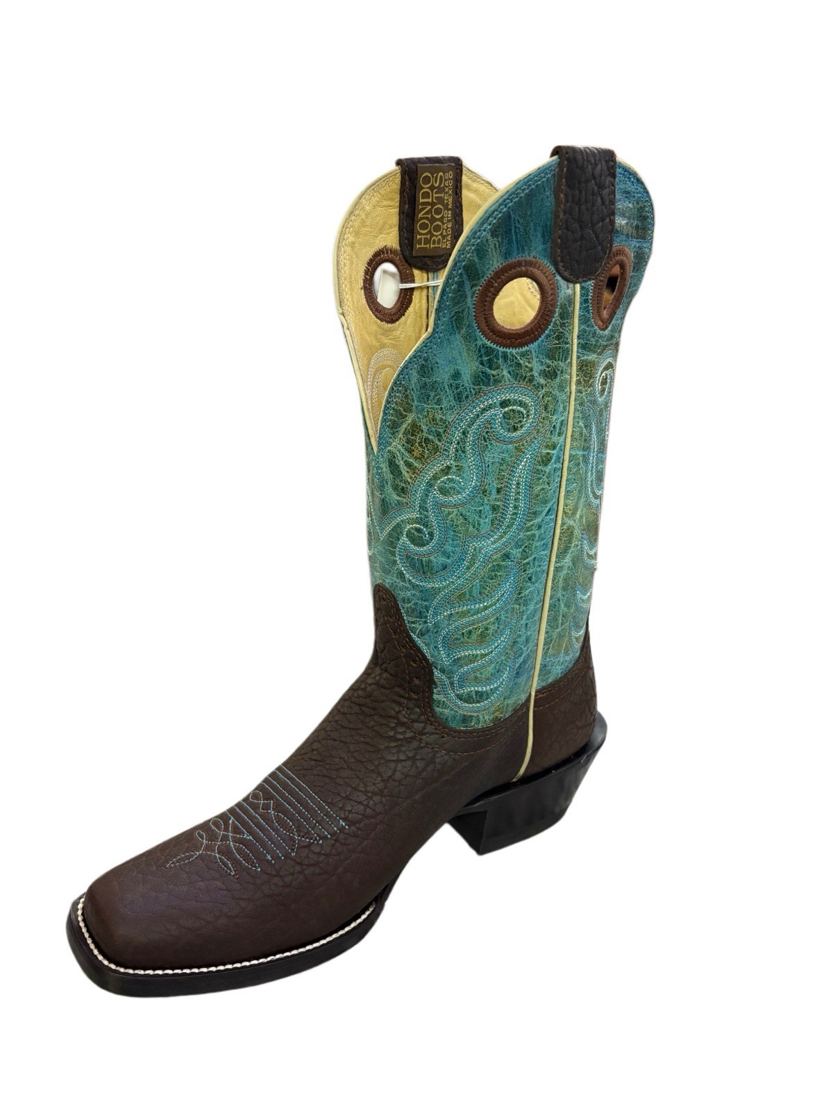 Hondo 2508 Brown Oiled Bullhide Cowboy Boots