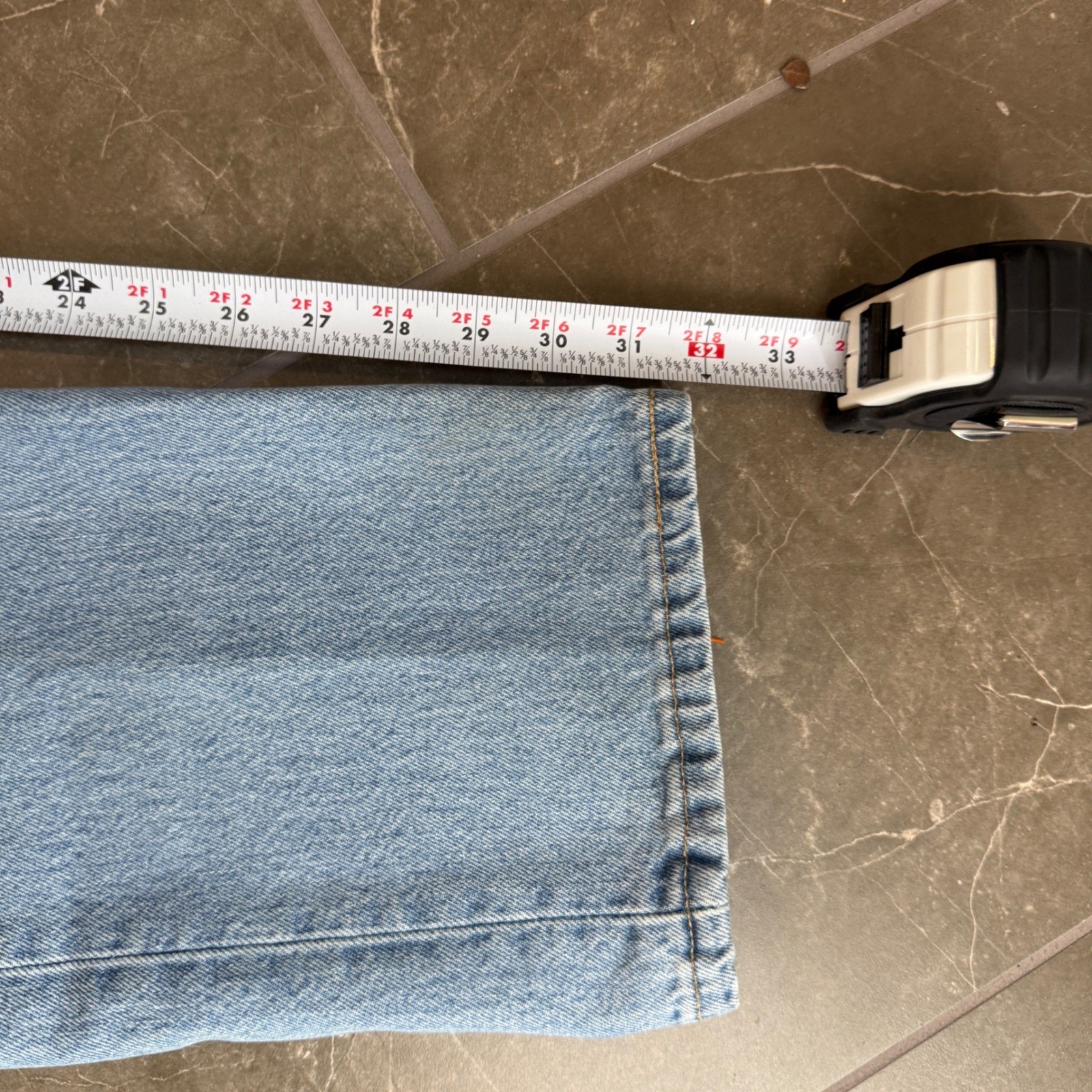 Vintage Levi’s 501 XX Jeans Light Wash Vintage Made in USA Faded 34 x 32