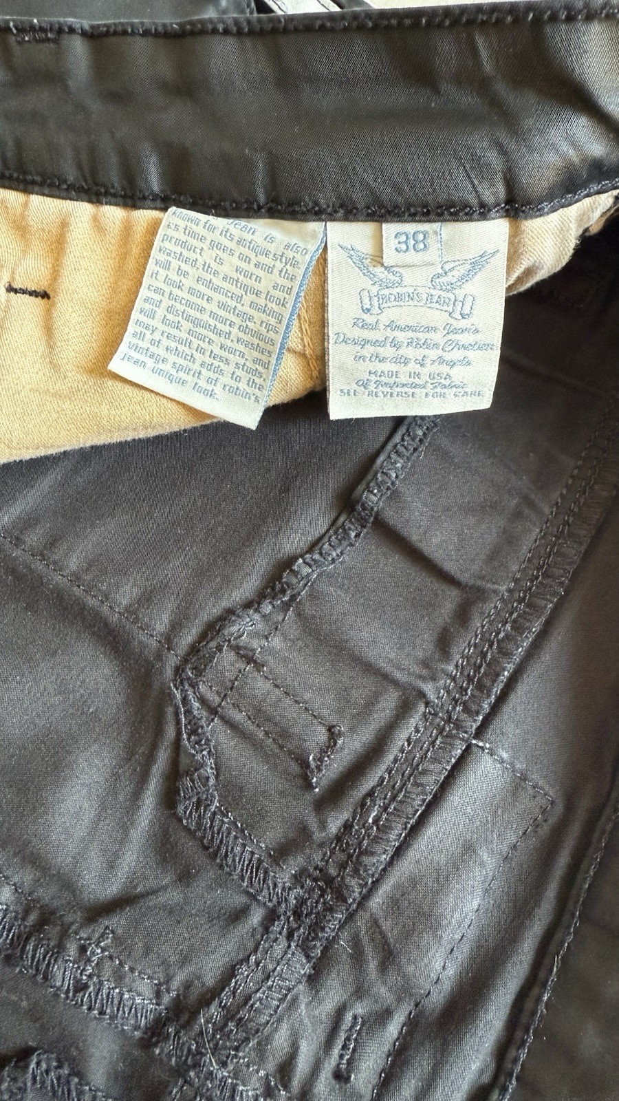 Robins Jean Predator Stripes Cargo Denim
