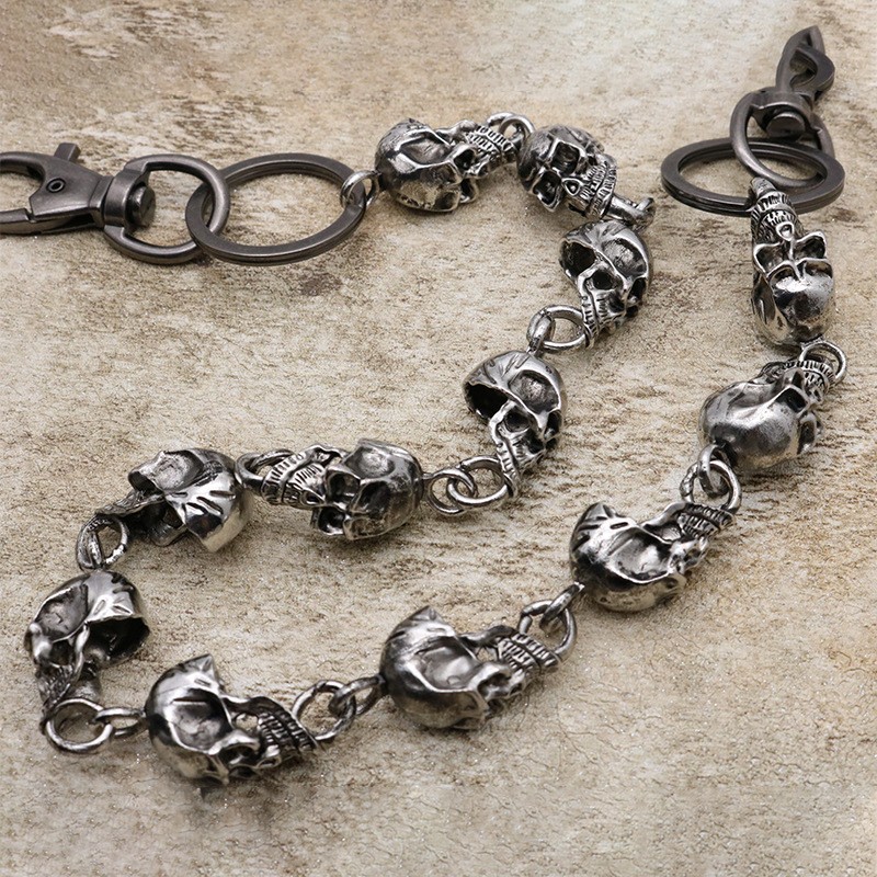 Punk Trousers Pants Chain for Biker Heavy Chain Belt Security Goth Accessories