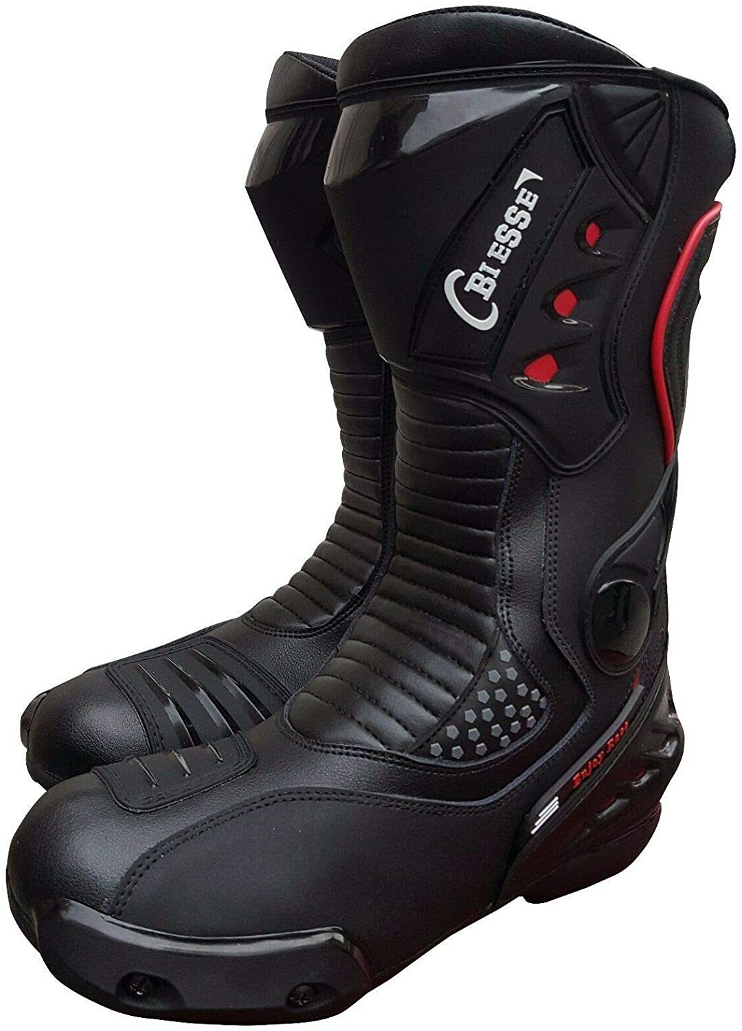 Boots Motorcycle Racing Race Track Road Biesse Ce 39 40 41 42 43 44 45 46