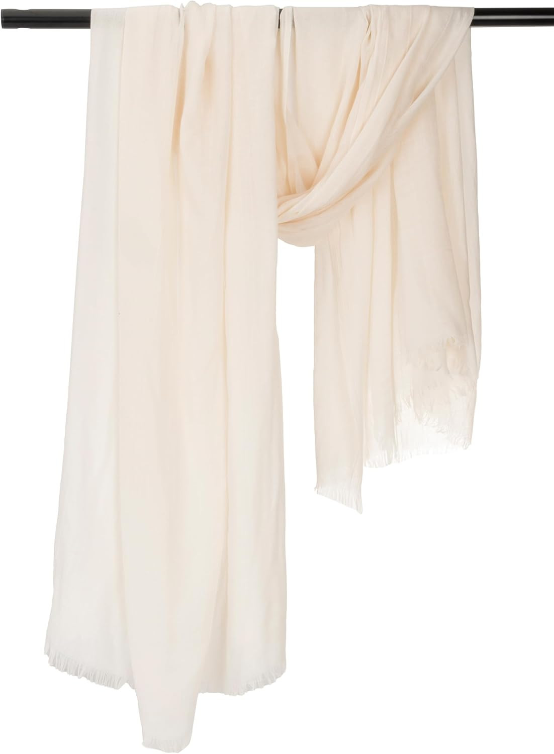 Women Large Linen Scarf Shawl Lightweight Soft Beach Wrap Long Extra