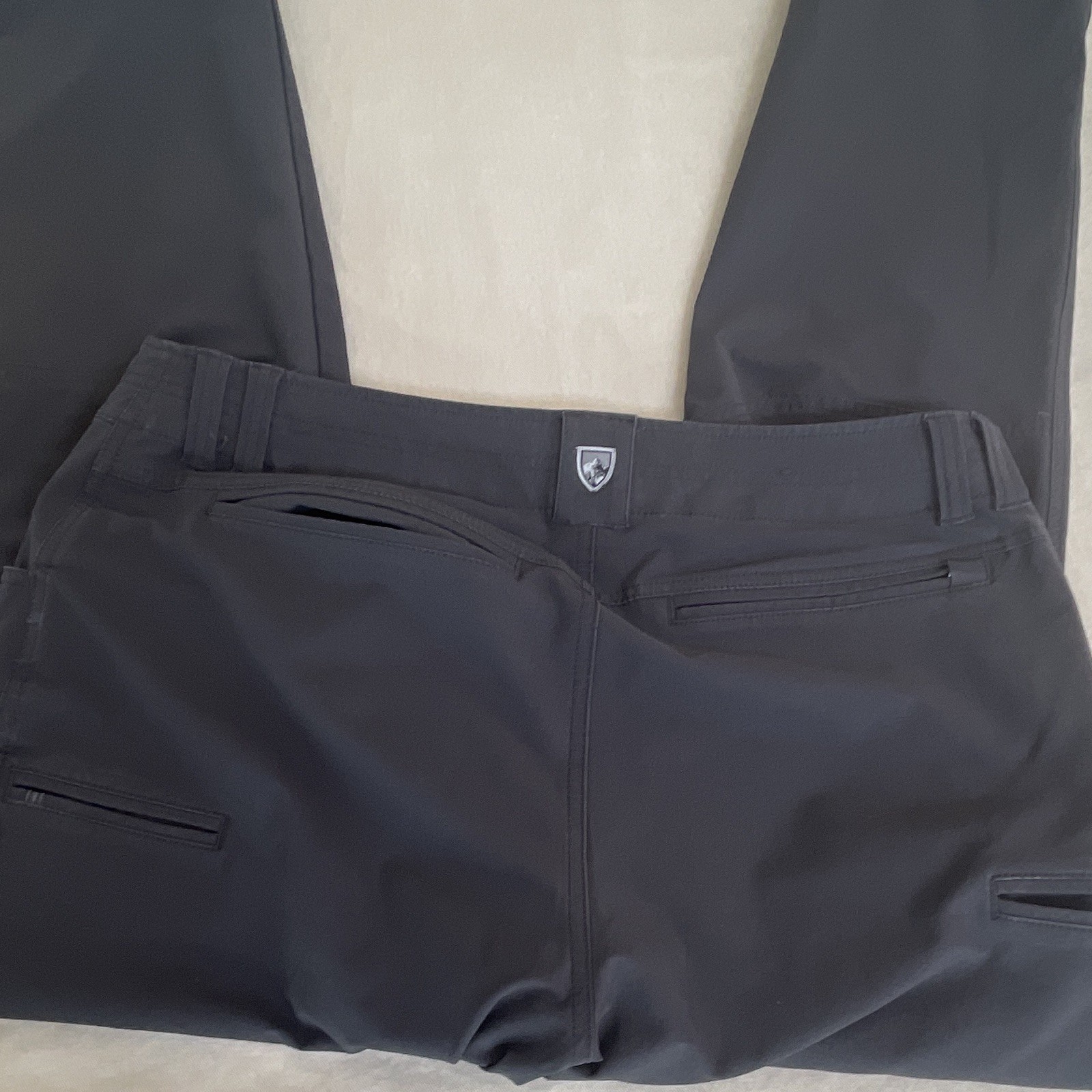 Kuhl Resistor StretchX Men’s Black Hiking Pants, Cotton Blend, Size 36