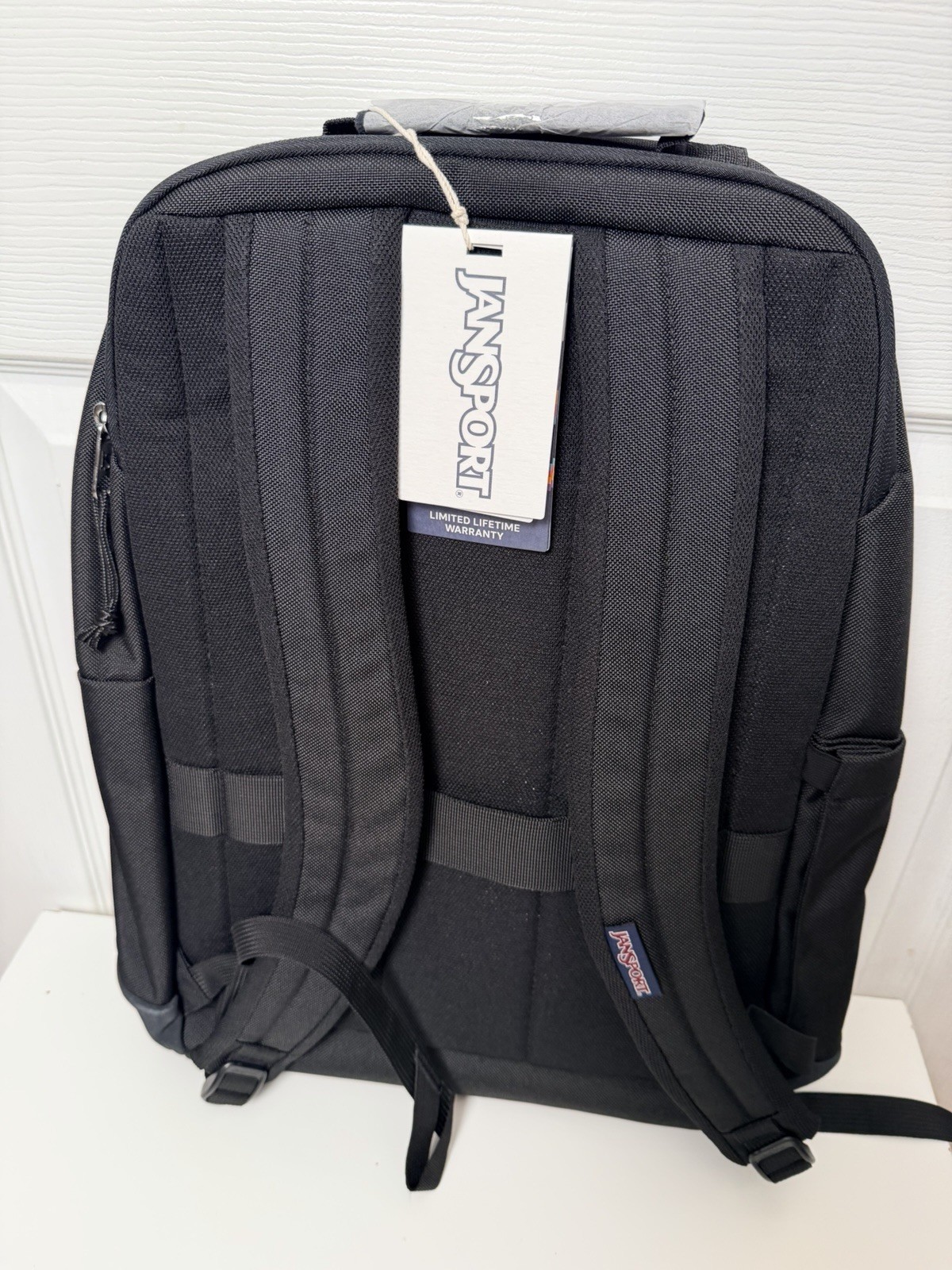 JanSport Black Backpack Brand New With Tags Multi Compartment School Or Travel