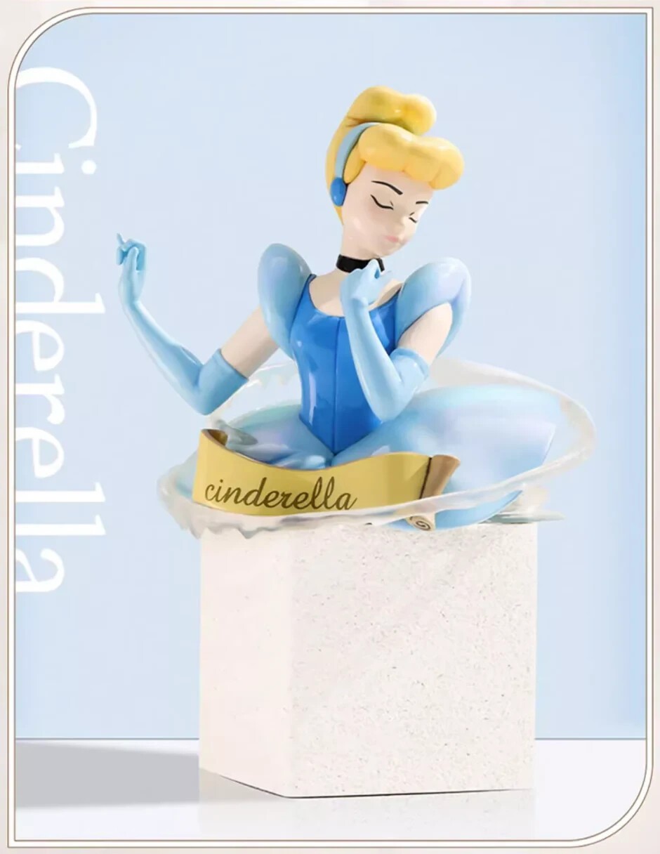 Disney Princess Art Gallery Series Blind Box Confirmed 52TOYS Collectible Figure