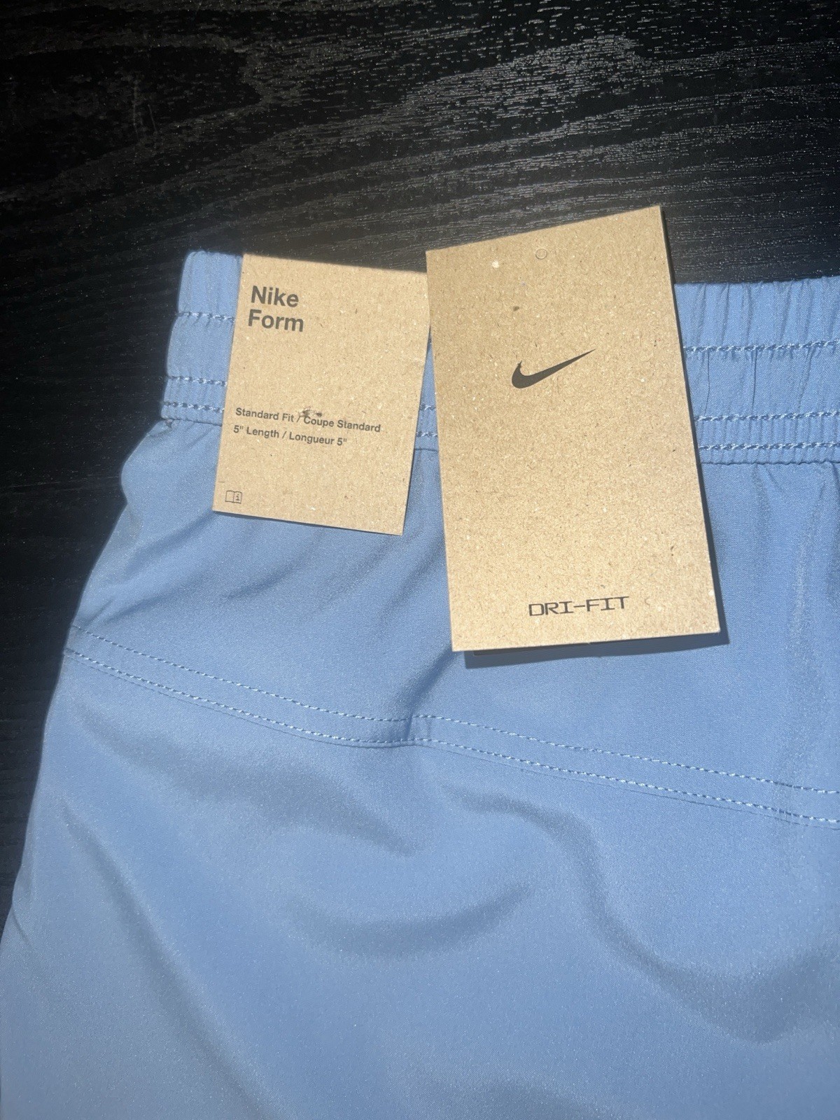 NIKE FORM DRI FIT MEN’S UNLINED VERSATILE 5″ TRAINING SHORTS BLUE FN4347-486 M