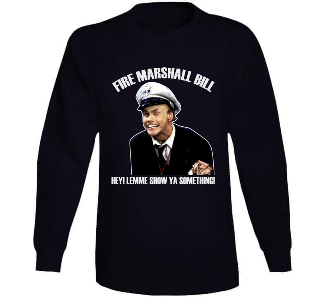 In Living Colour Fire Marshall Bill Carrey Comedy Retro Tv T Shirt