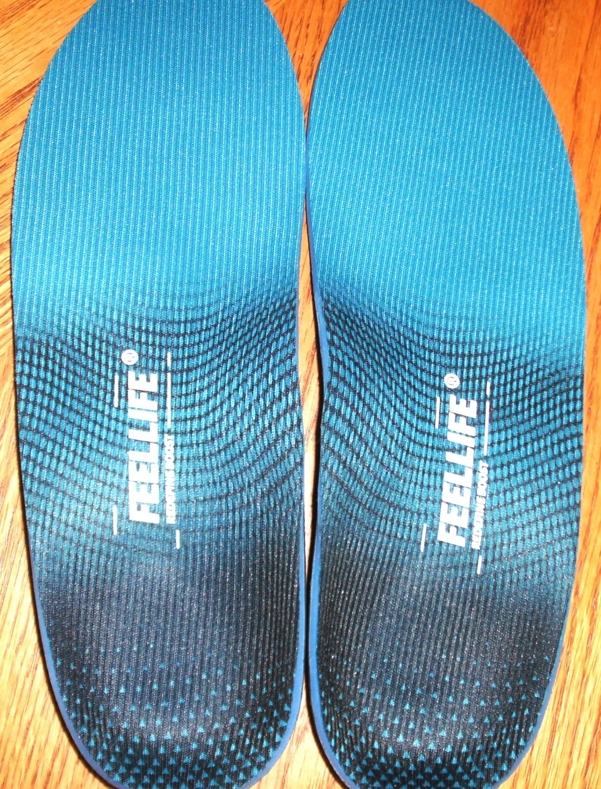 FEELLIFE Plantar Fasciitis Orthotic Arch Support Shoe Insoles 6-6.5 (M) 8-8.5(W)