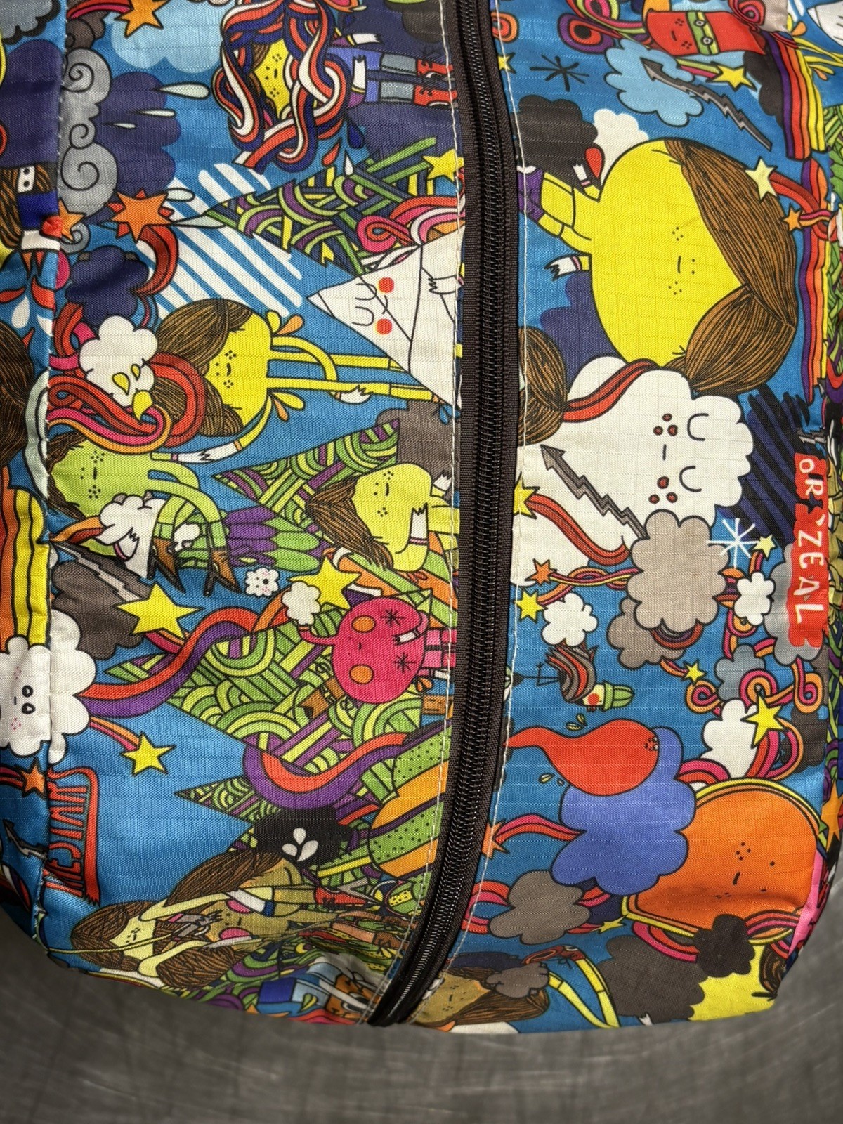 LeSport Sac Duffel Bag 21” x 12” x 9” Artist In Residence Merijn Hos Dutch Art