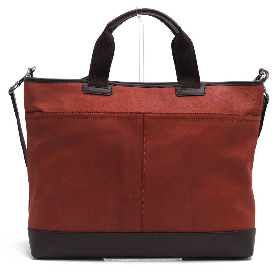 COACH Tote Bag F71347 Camden Leather Supply Bag Cowhide 2WAY Shoulder Bag from
