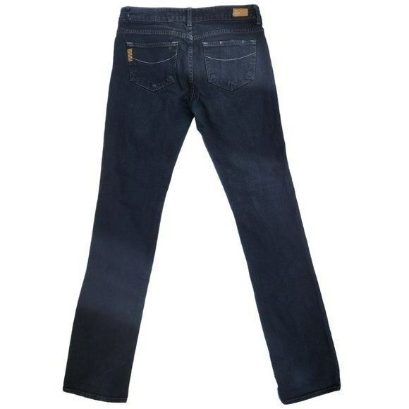 Paige Premium Denim “Blue Heights” Jeans Low Rise Straight Leg Style 0255-0001