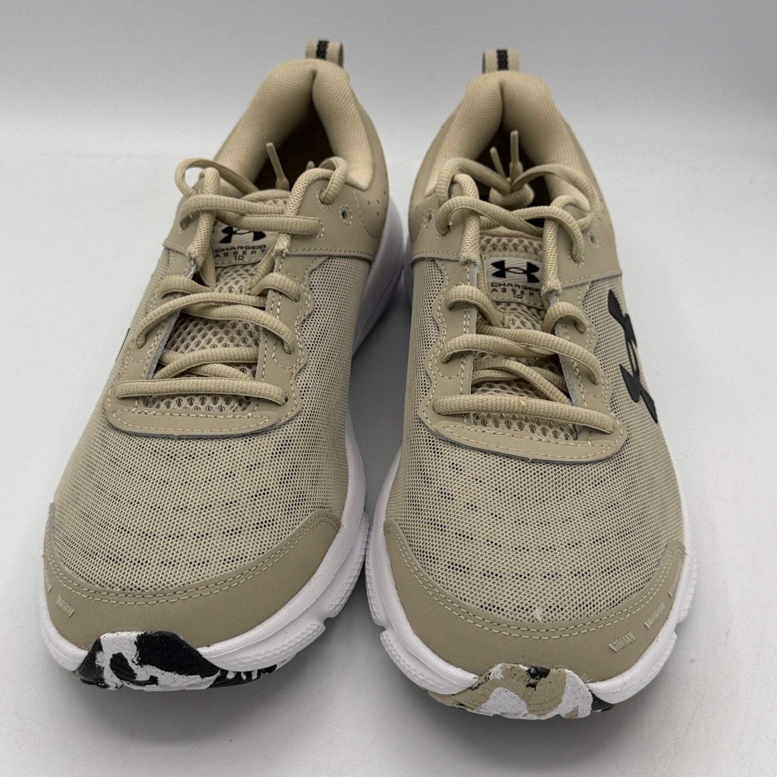 Under Armour Charged Assert 10 Shoes Mens Sz 11 Brown Tan Running 3026175-289