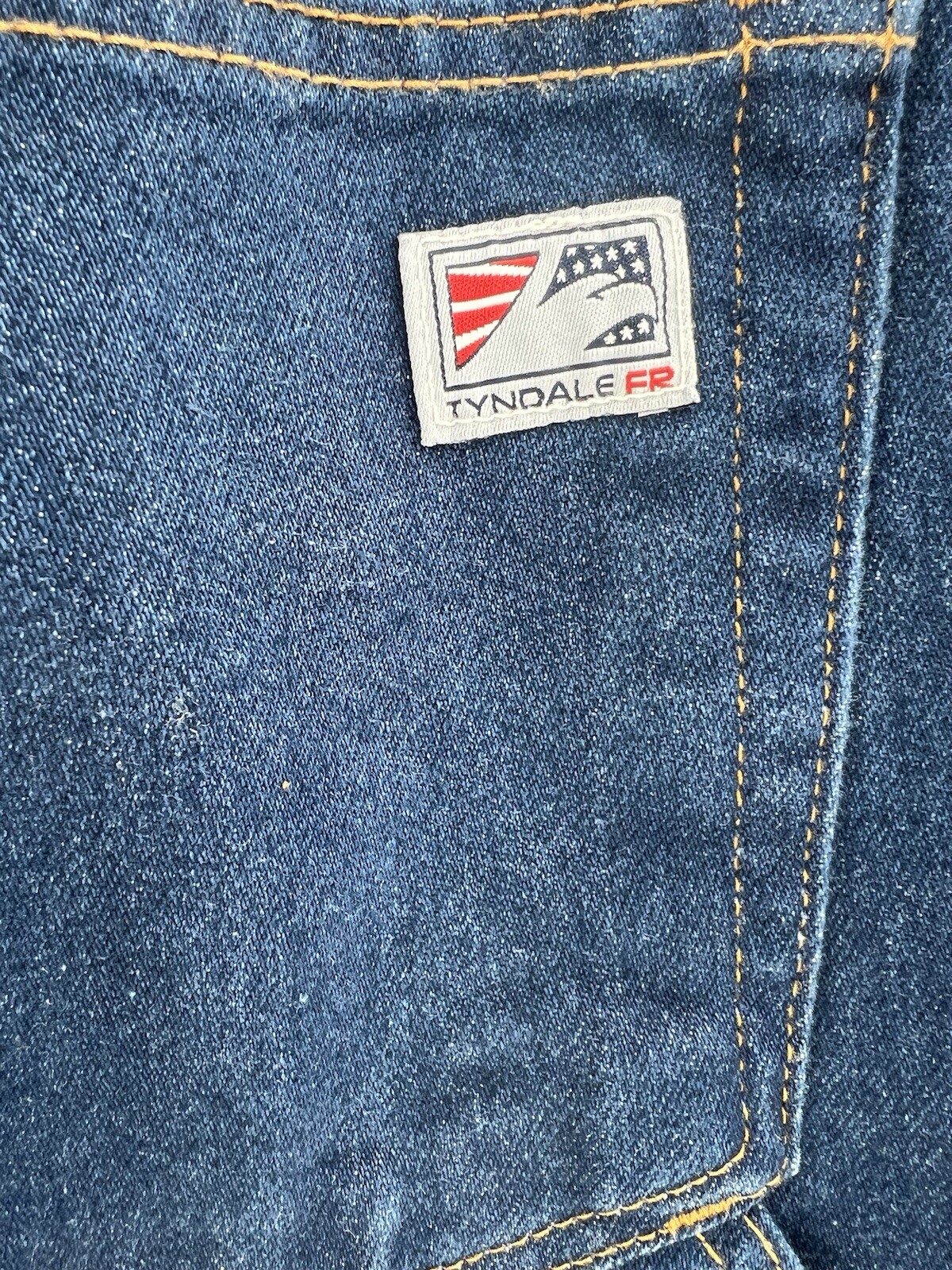 Tyndale FRMC Jeans Flame Resistant Pants F290T Blue Relaxed Carpenter 36×32