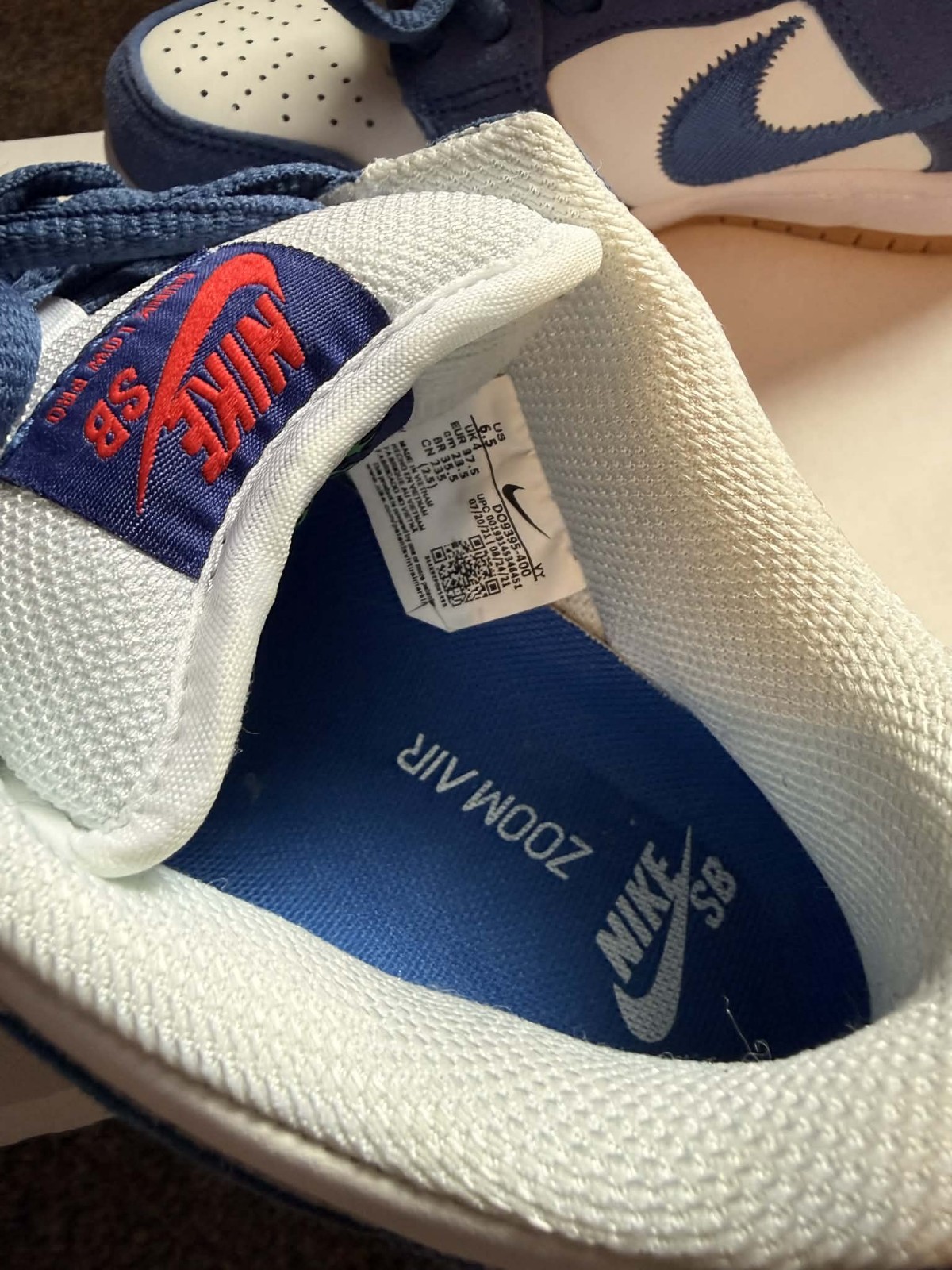 Size 6.5 – Nike SB Dunk Low Los Angeles Dodgers