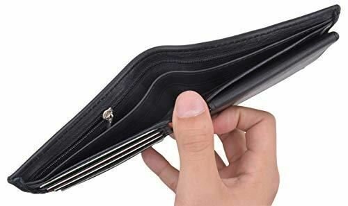 Cavelio Bifold Removable Card ID Holder Men’s Premium Leather Wallet