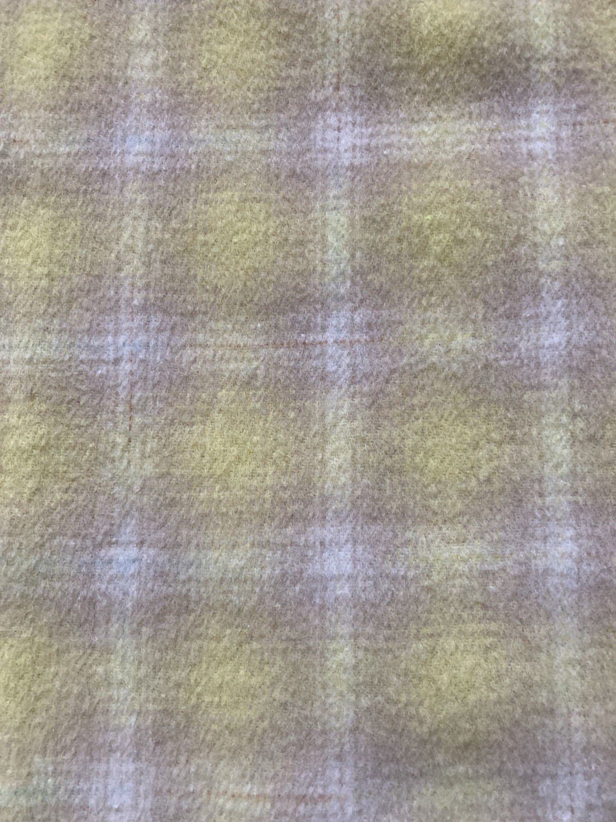 AllSaints Mens Flannel Shirt Shacket Plaid Winter Yellow Beige Pockets Size M