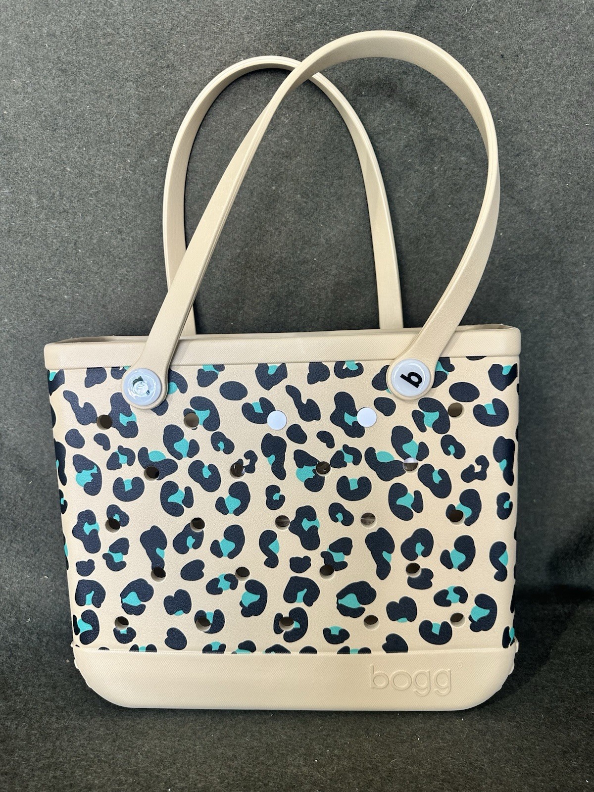 Turquoise Leopard LIMITED EDITION Baby Bogg Bag – no longer available in stores