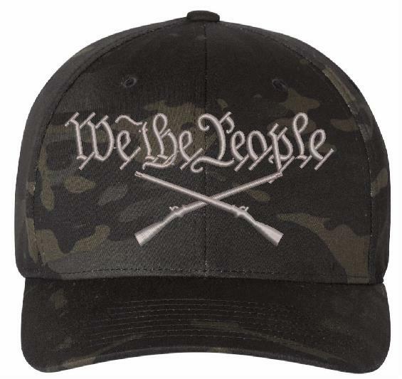 We The People Flex Fit Embroidered Low Profile Hat – Various Colors and Sizes