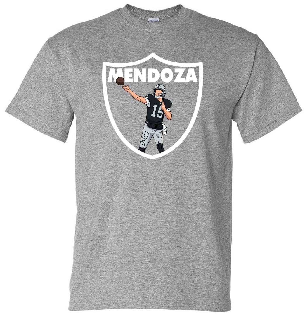 Fernando Mendoza Raiders Logo Shirt T-Shirt Adult 5XL