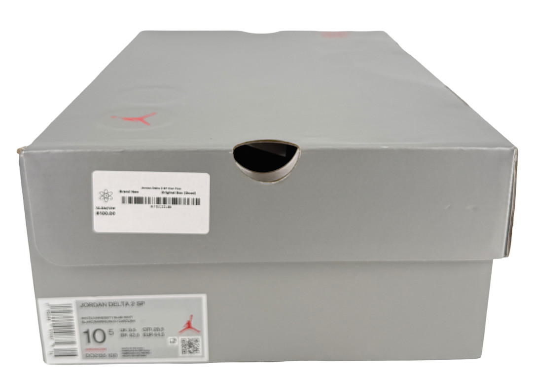 Size 10.5M/12W – Jordan Delta 2 SP Clot Flint DO2155-100 Brand New