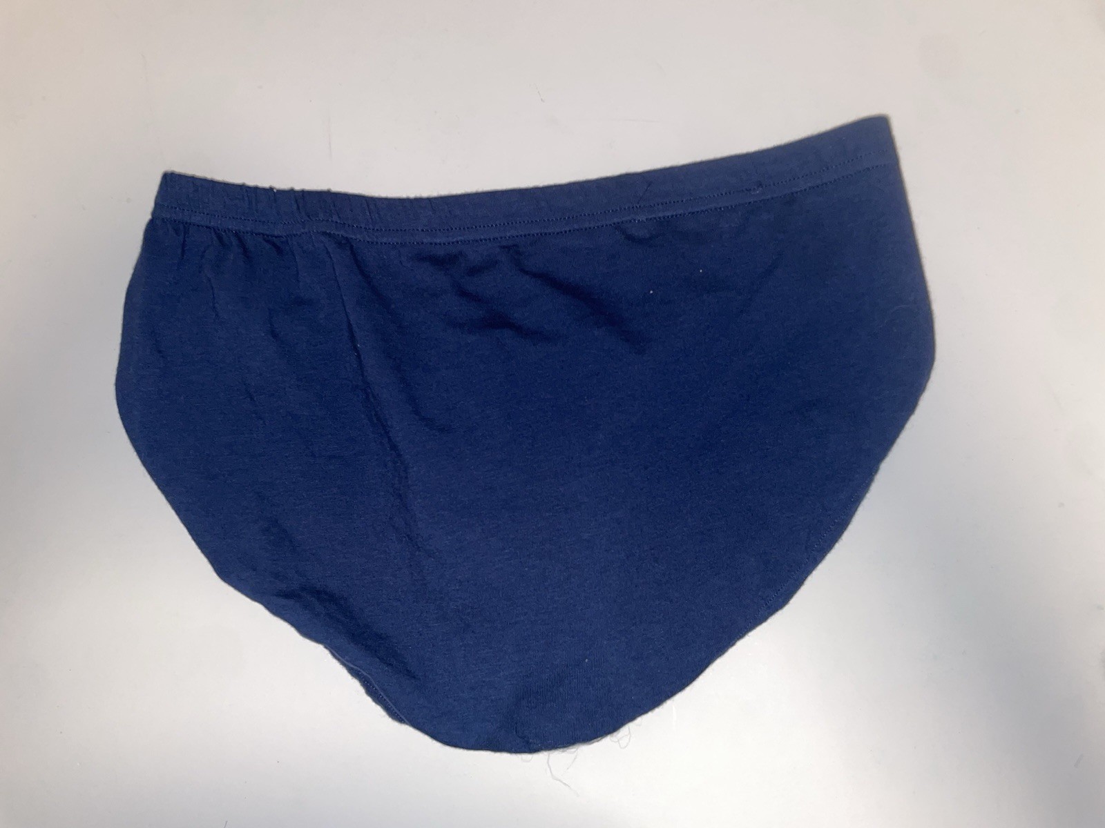Vtg Hanes Our Most Comfortable Bikini Pouch Brief – Sz. Medium, Navy Blue