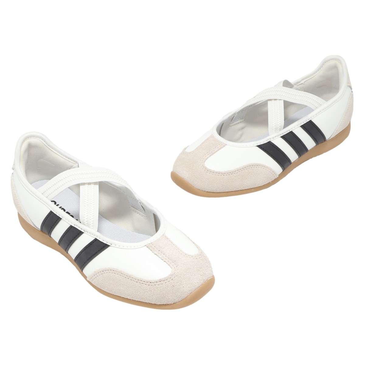 adidas Barreda Mary Jane White Black Gum JQ2127 Women’s New