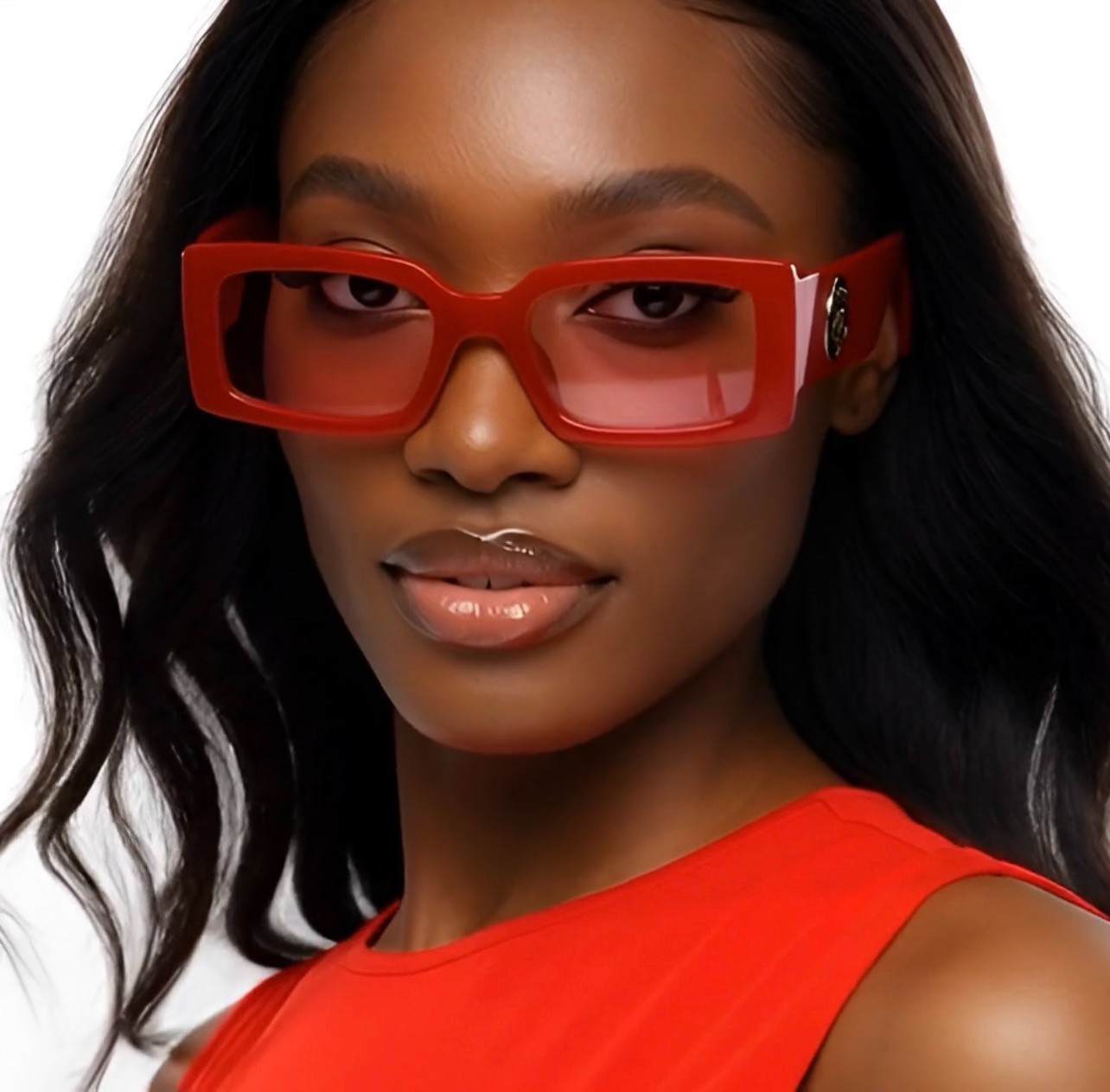 SQUARE OVERSIZED WOMEN TRNDY SUNGLASSES RETRO DESIGNER FASHION OUTDOOR HIP HOP