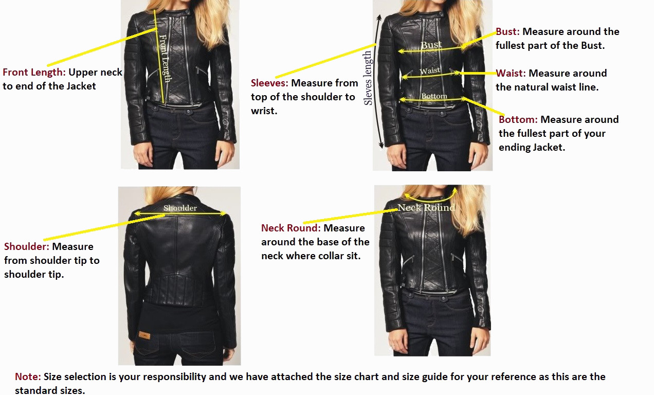 Oversized Black Genuine Leather Bomber Jacket Cargo Pockets Women S M L XL – 217