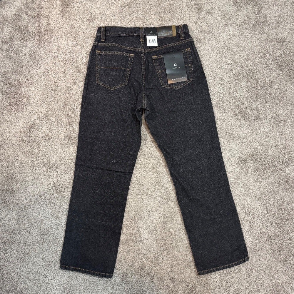 Claiborne Mens Straight Leg Jeans 31×30 Dark Wash Denim NWT