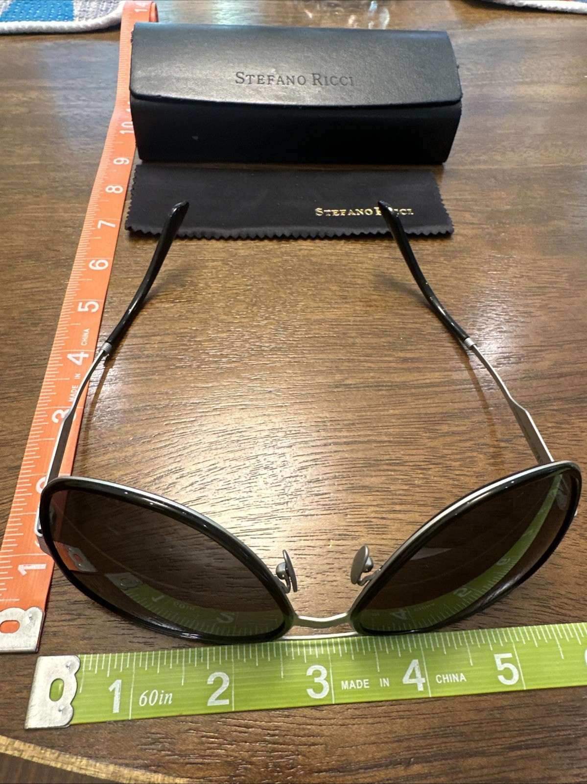 $1500 Rare Stefano Ricci Heritage Titanium Sunglasses