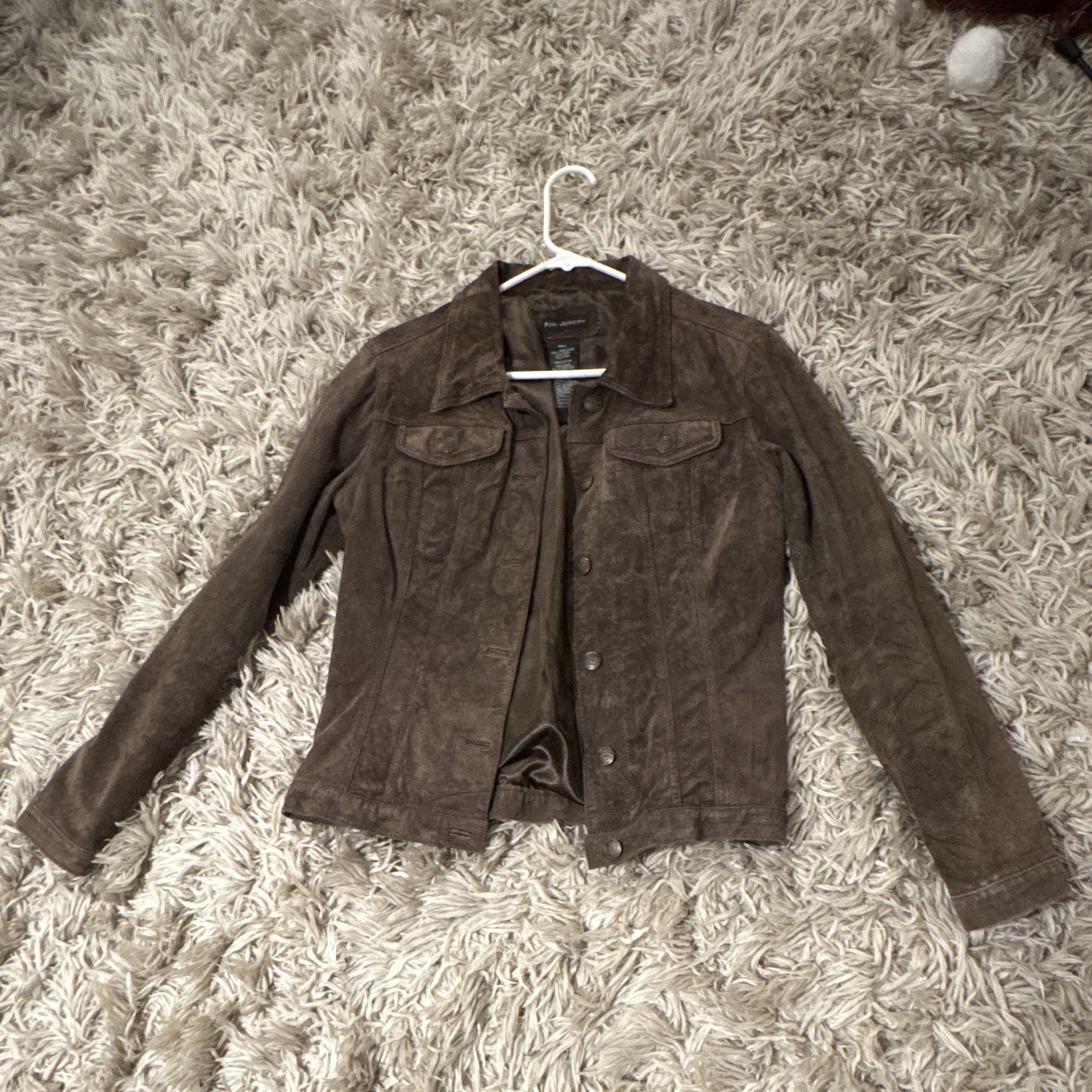 Women’s Brown Suede jacket Size Small
