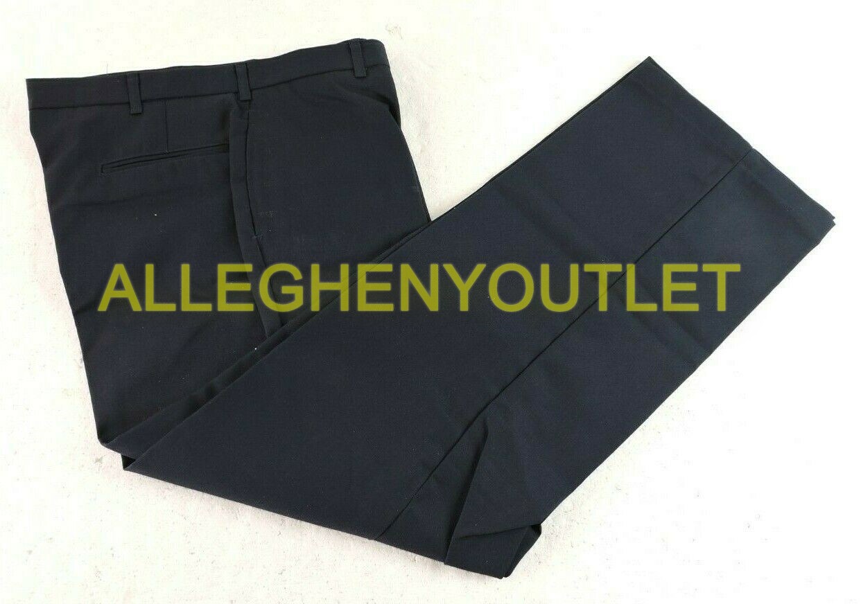 US Military DSCP Quarterdeck Navy Poly Cotton Mens 38R/32 Utility Work Pants NEW