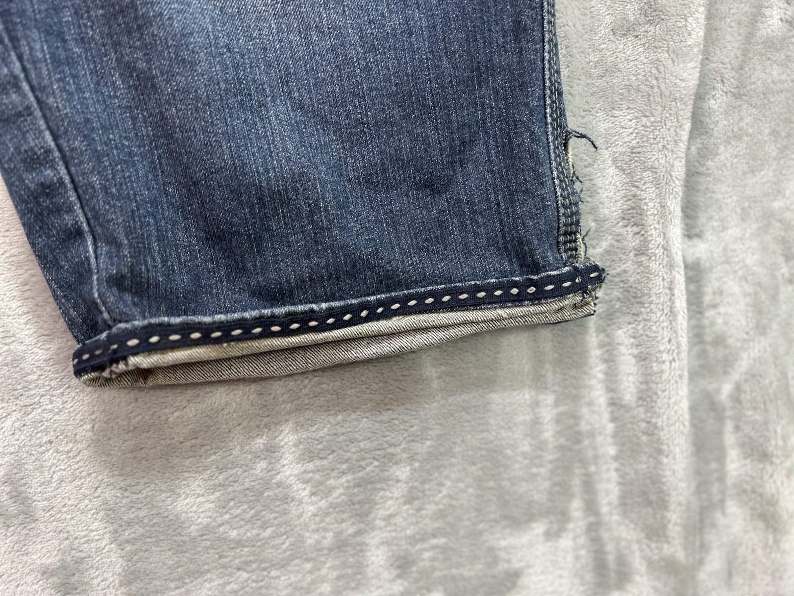 a.n.a. Women Plus Sz 16 Bermuda Denim Shorts Jorts Split Cuff Stretch Beach Walk