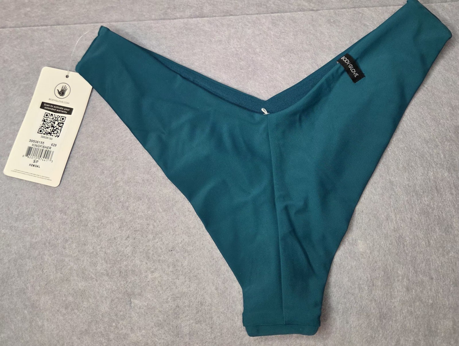 BODY GLOVE Kingfisher Sz S Kendall Bikini Bottoms Teal NWT