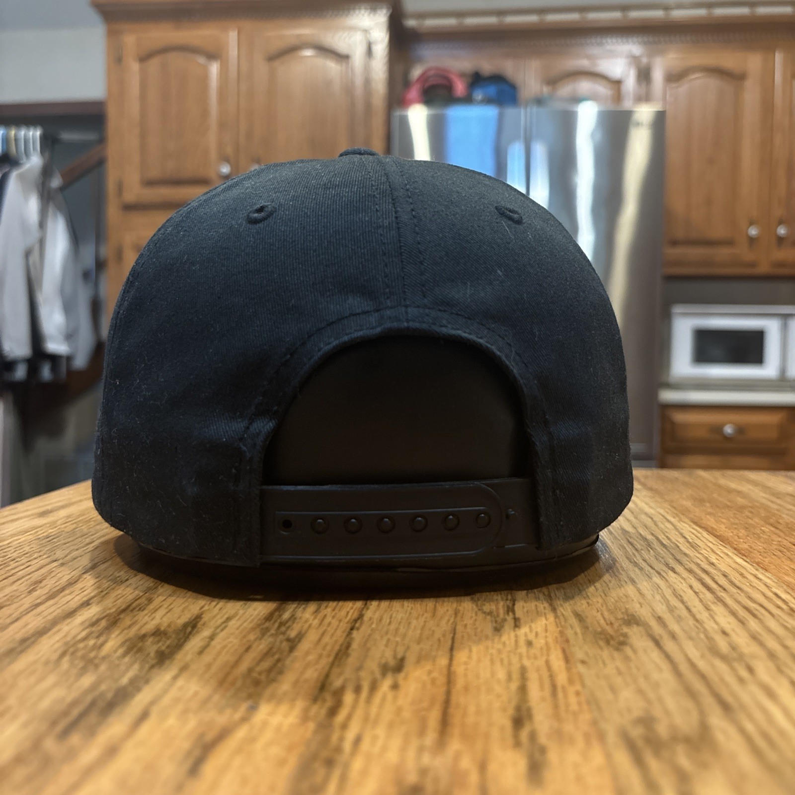 Decky Prolube Racing Snapback Hat Black Red Automotive Oil Shop Mechanic Cap