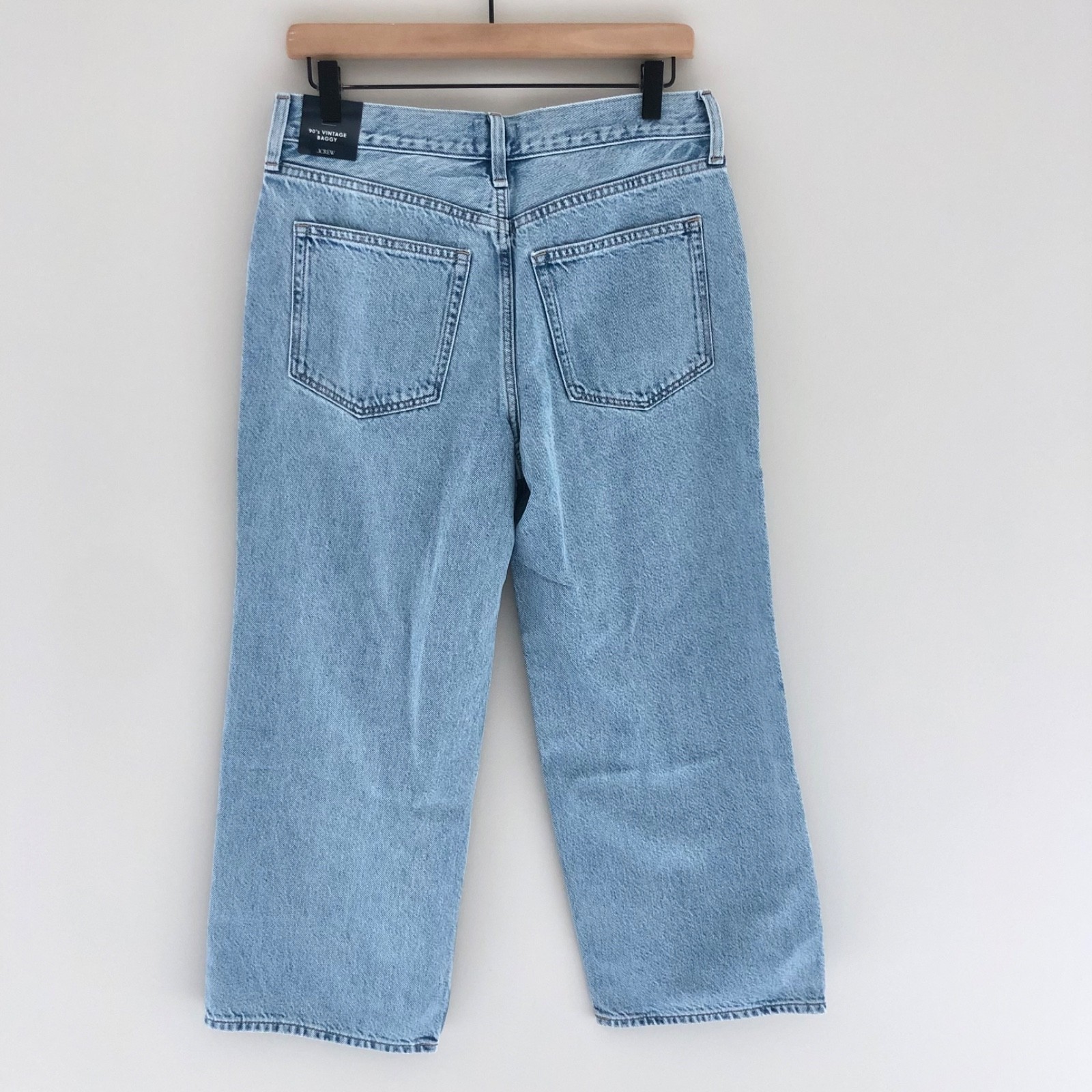 NWT J.Crew Factory 28 Petite ’90s Vintage Baggy Jean Slim Wide Leg
