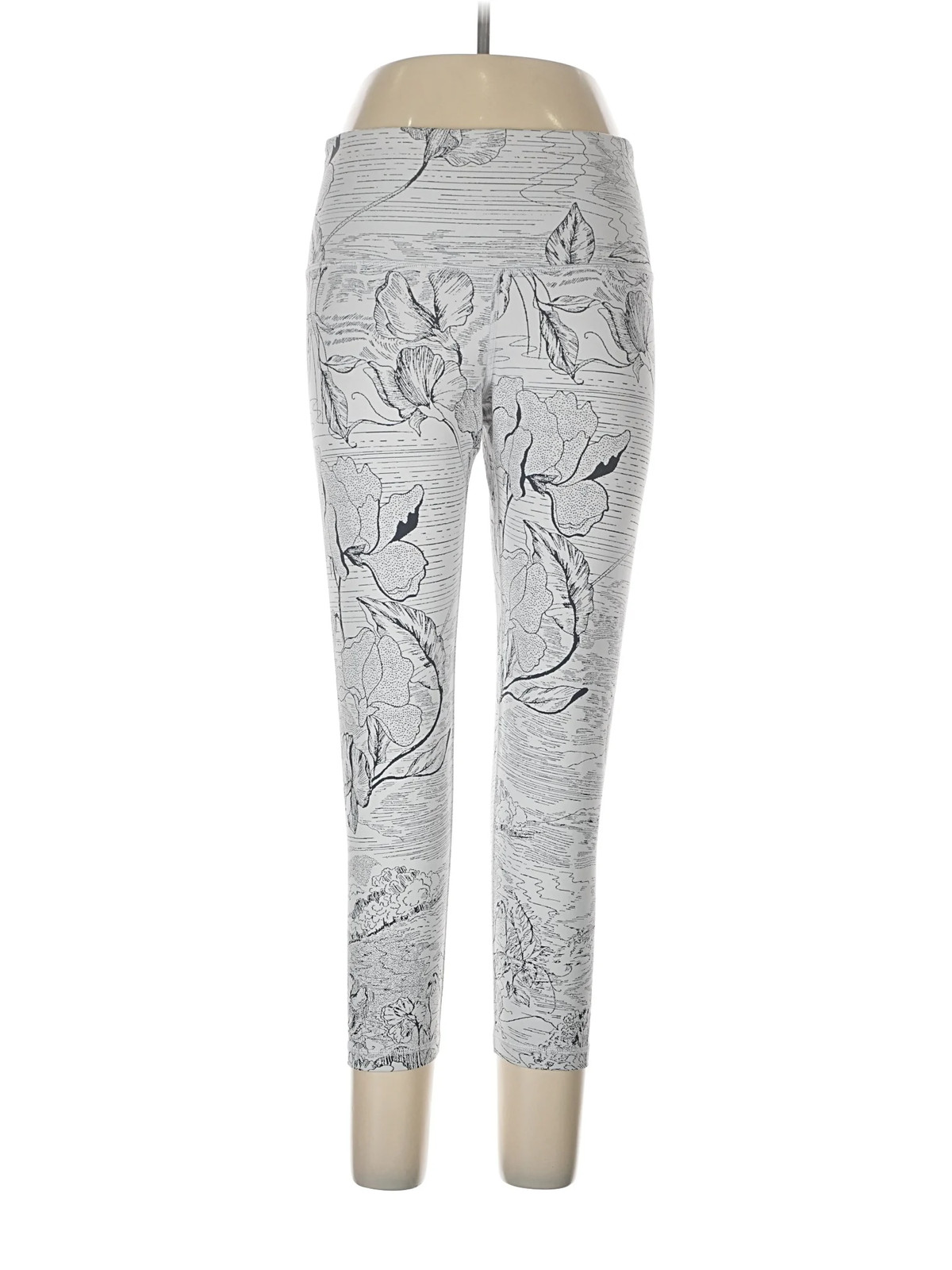 Athleta Women Gray Active Pants L