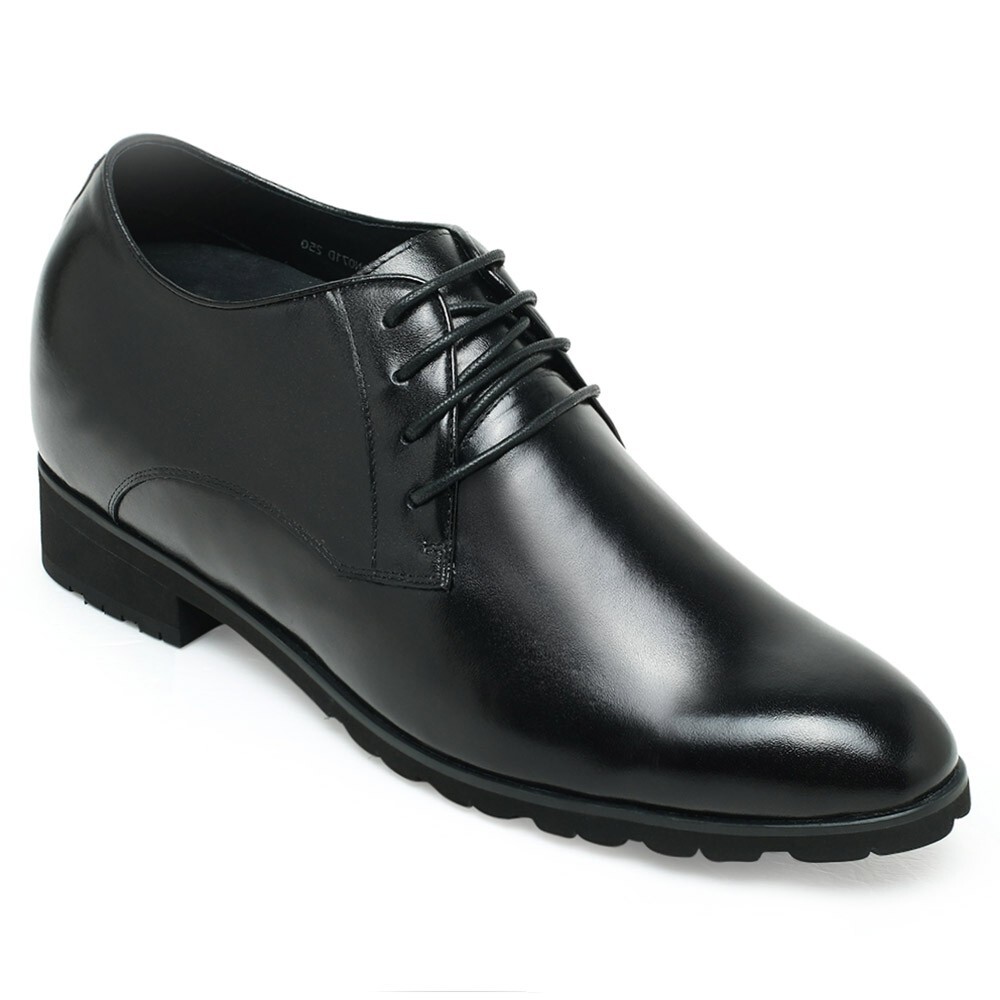 US8 CHAMARIPA 10CM/3.9INCHES ELEVATOR dress shoes men HEIGHT INCREASE OXFORD