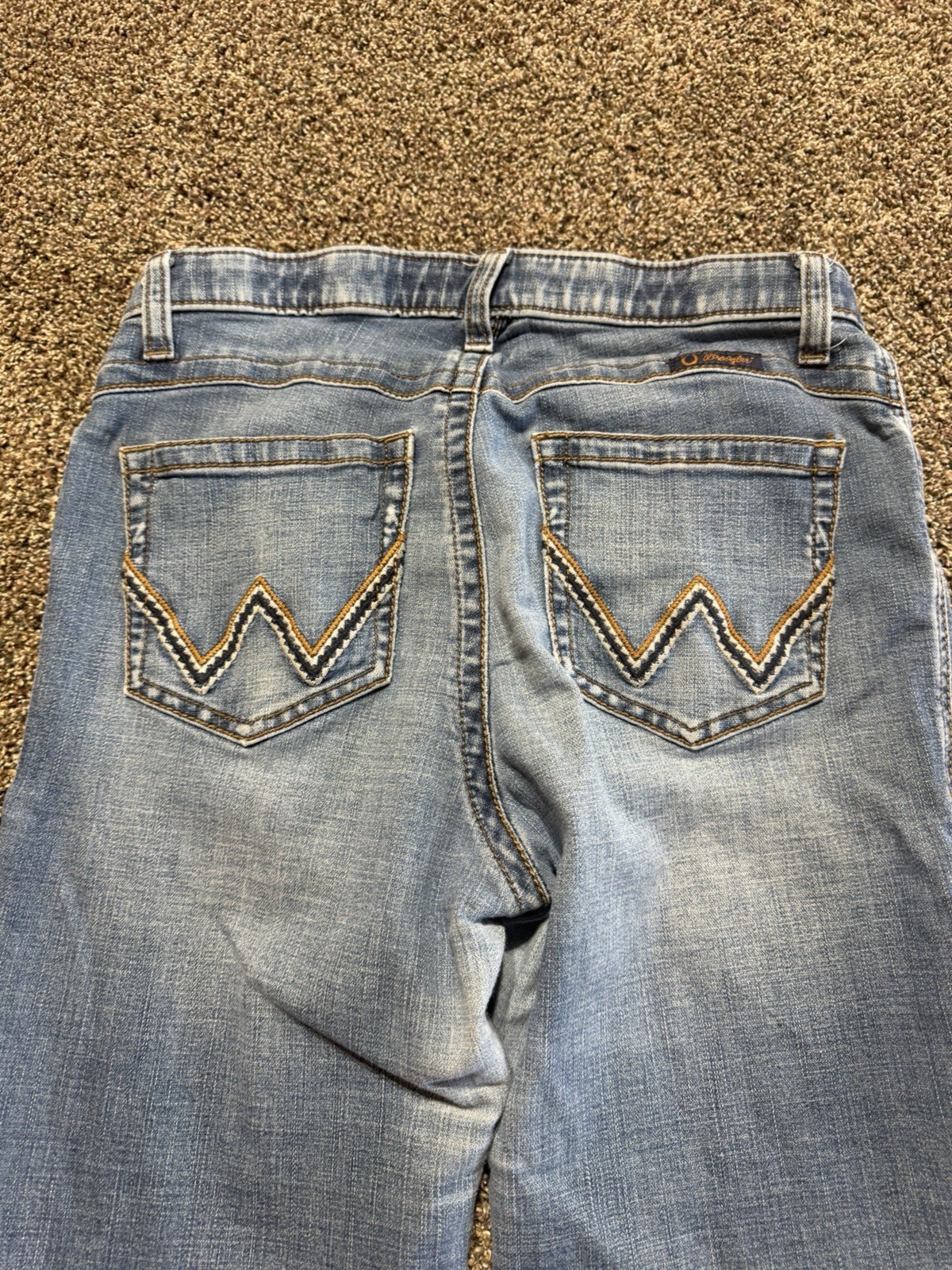 Wrangler Willow Bootcut Cowgirl Women’s Jeans Size 11Blue Denim 11X32 Mid Rise