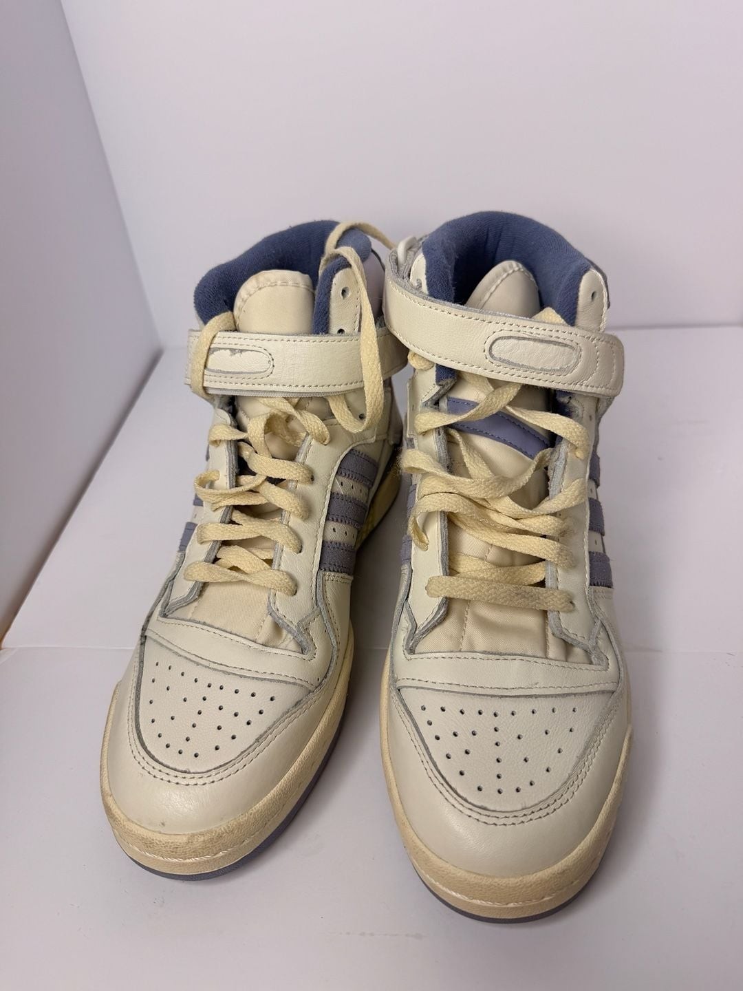Adidas Forum 84 High ‘Off White Silver Violet’ Sneakers ID7316