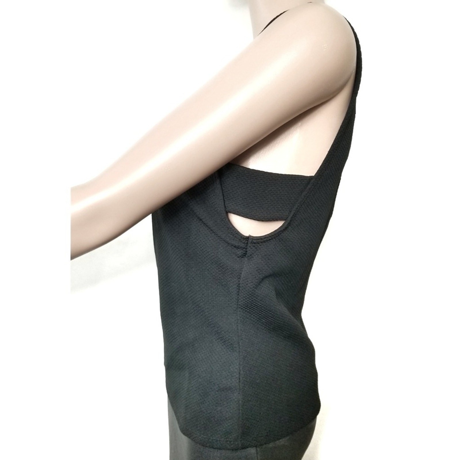 Trouvé Structured Cutout Sleeveless Tank Top Date Night Goth Grunge SMALL
