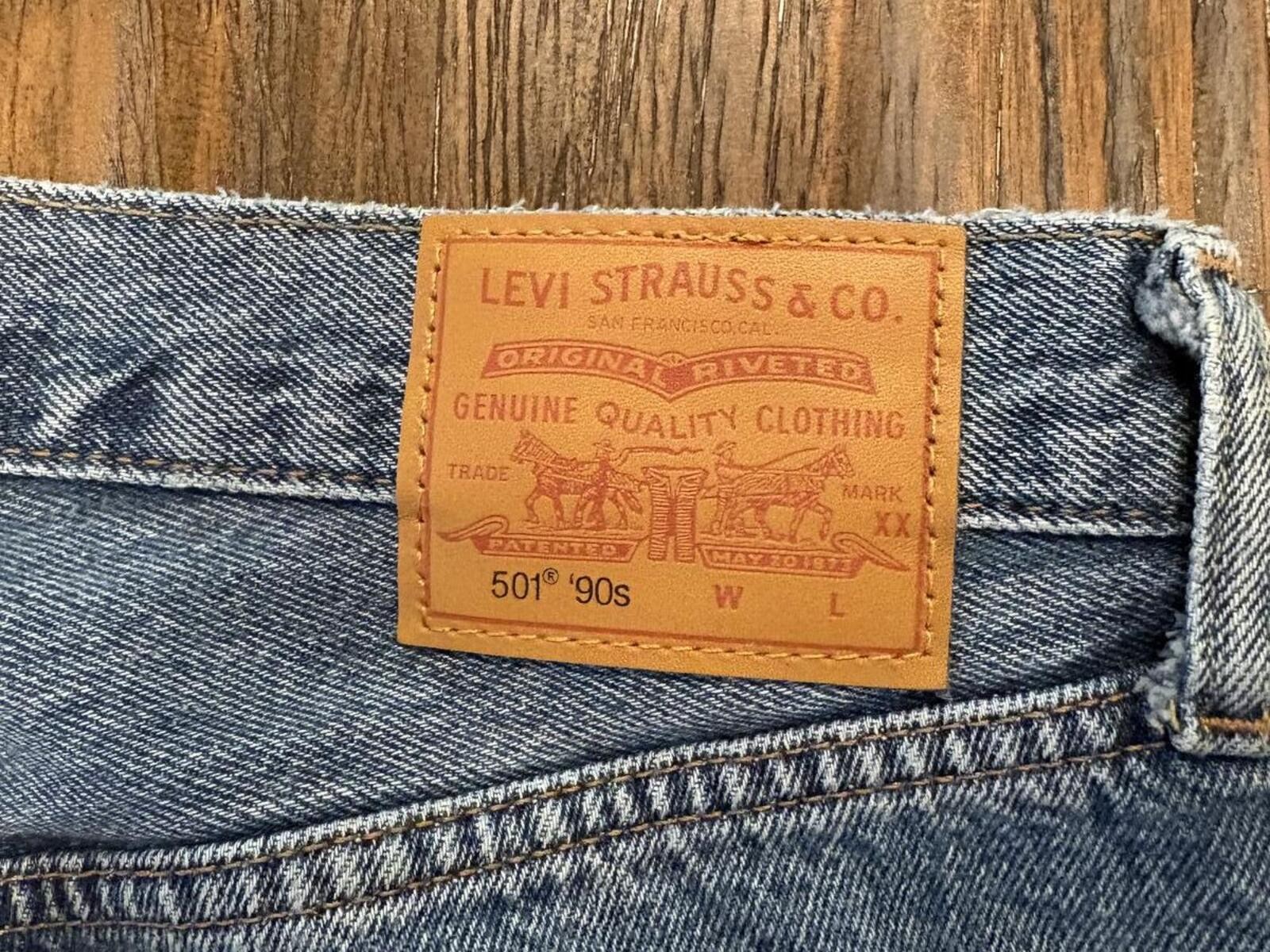 Levi’s Premium Denim 501 90s straigh jeans W29 x L32
