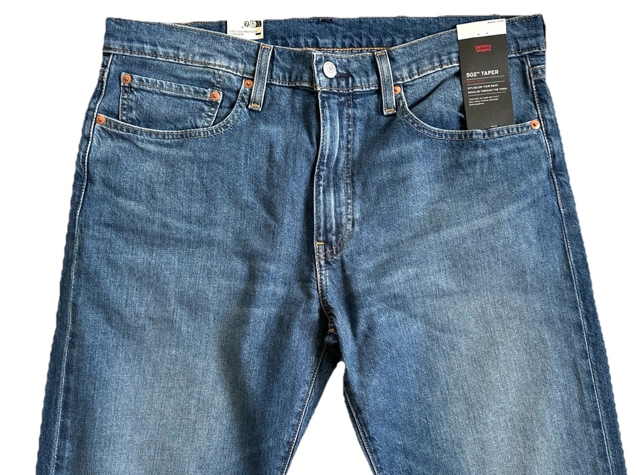 Levi’s Premium Men’s 502 Taper Jeans Size: 36 x 34