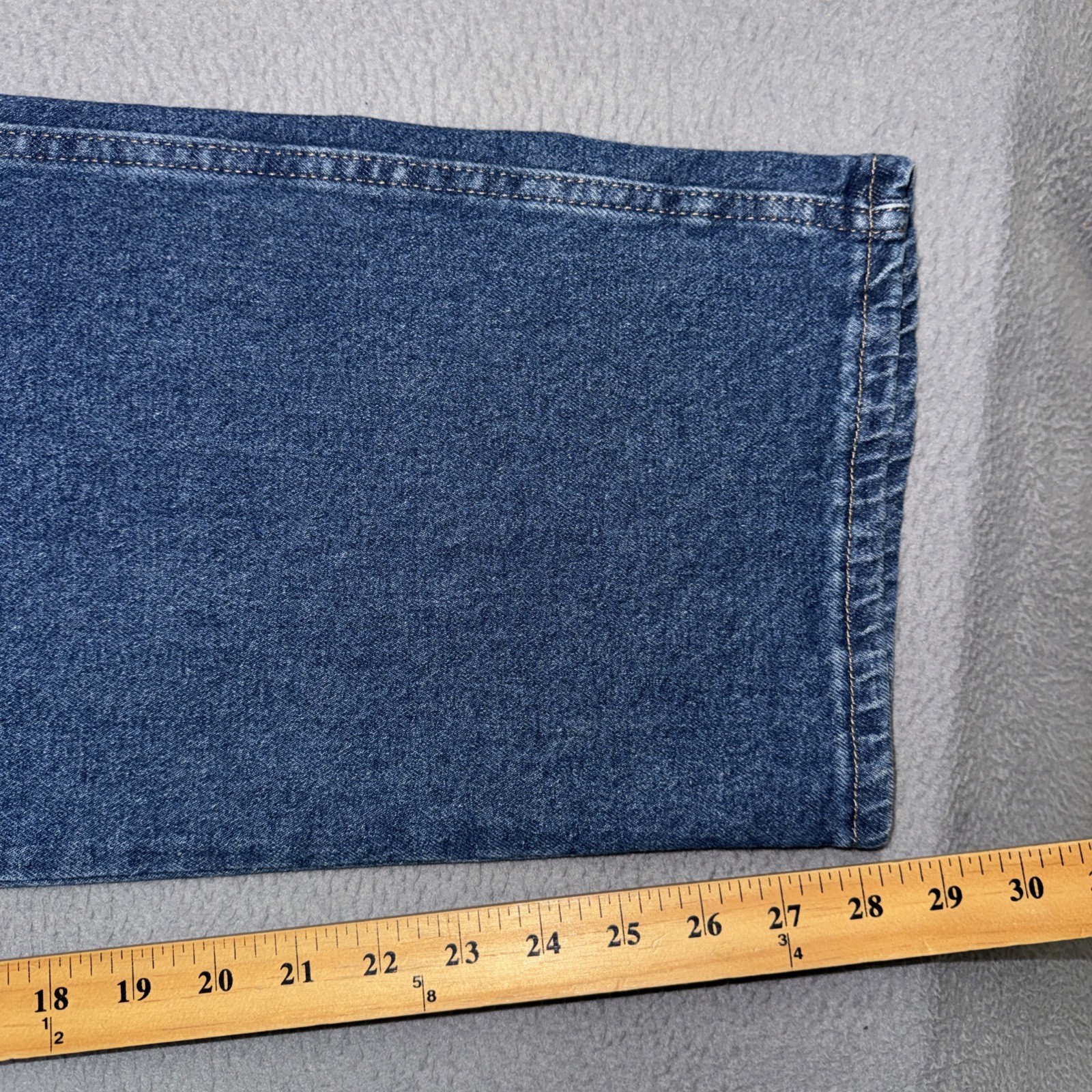Wrangler Jeans Mens 44×29 Blue Regular Fit Straight Comfort Solutions Series NWT