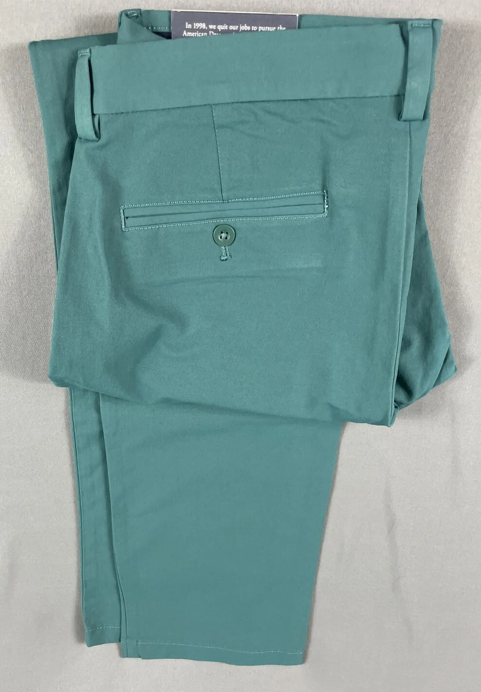 Vineyard Vines Golf Pants Performance Breaker 32 x 32 Green Nylon Spandex NWT